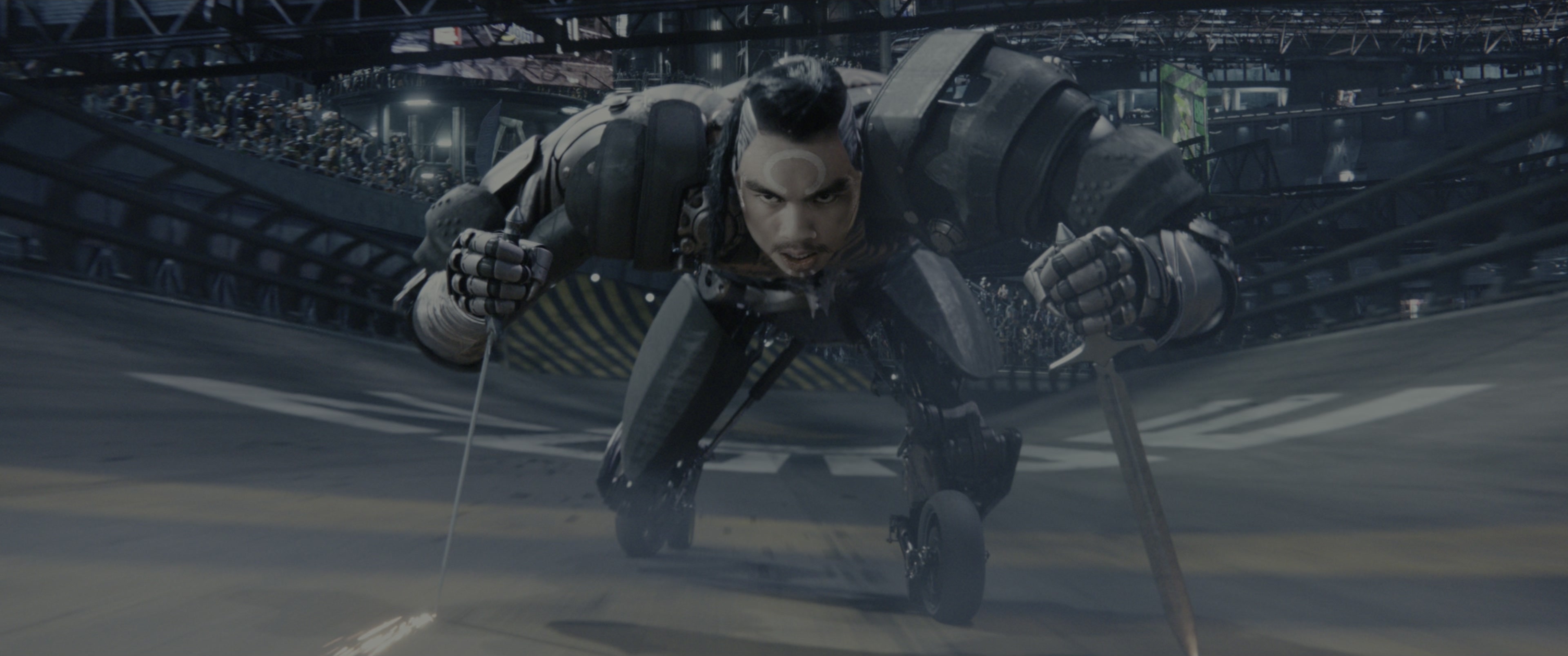 Alita: Battle Angel (2019), wide, 2.39:1 — film still