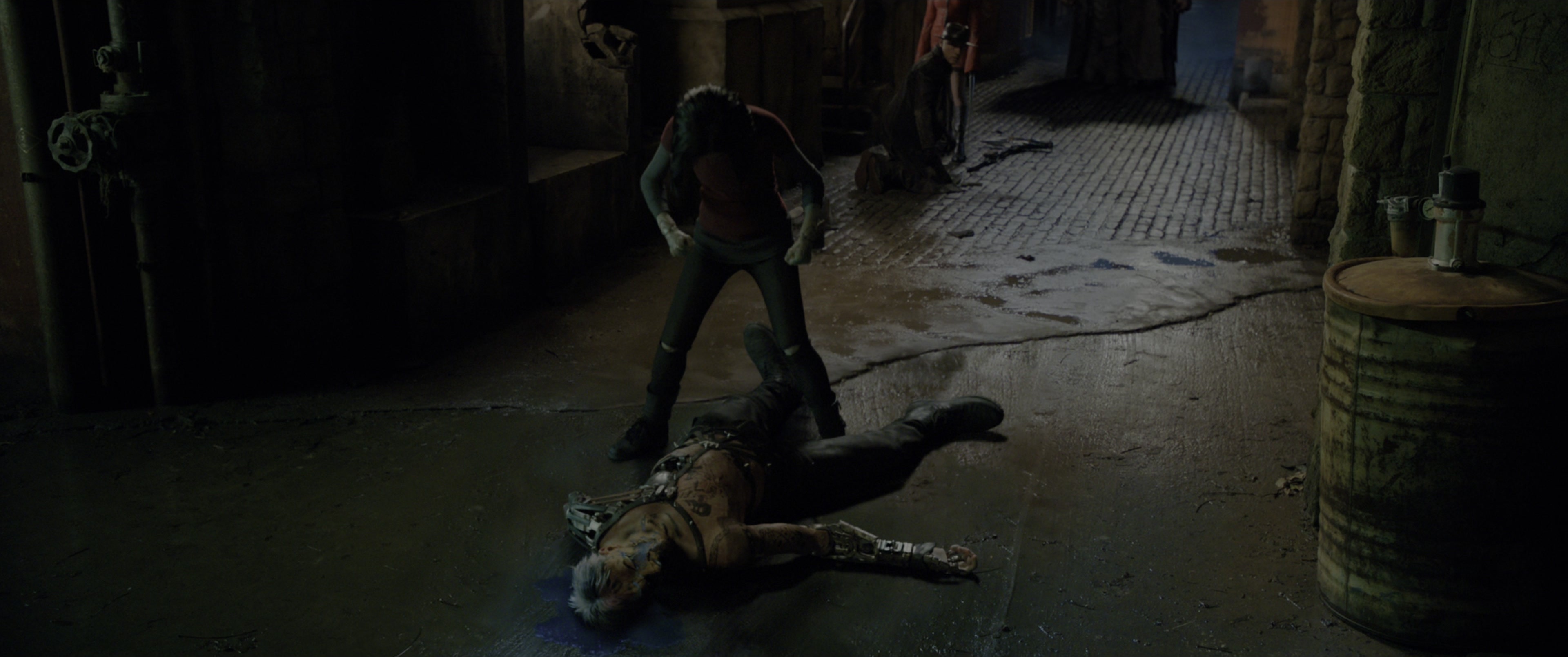 Alita: Battle Angel (2019), wide, 2.39:1 — film still
