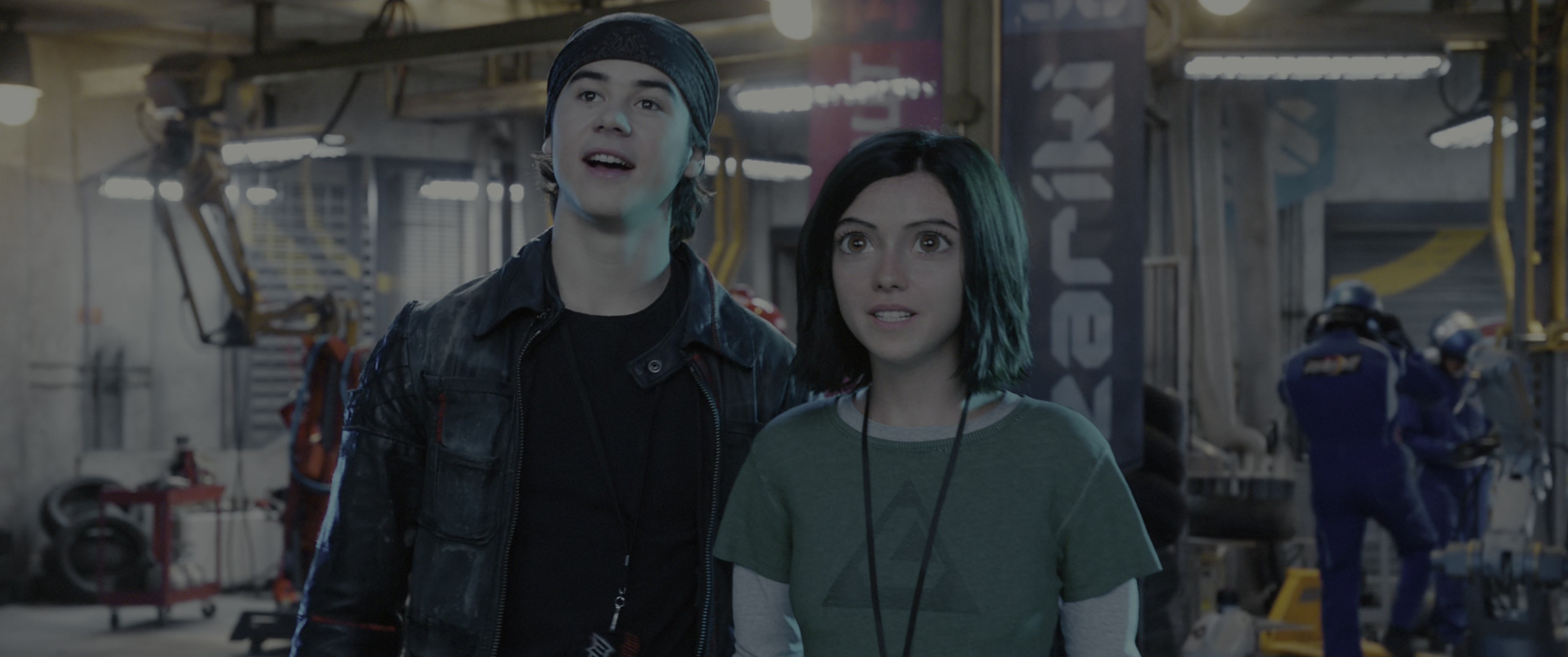 Alita: Battle Angel (2019), wide, 2.39:1 — film still