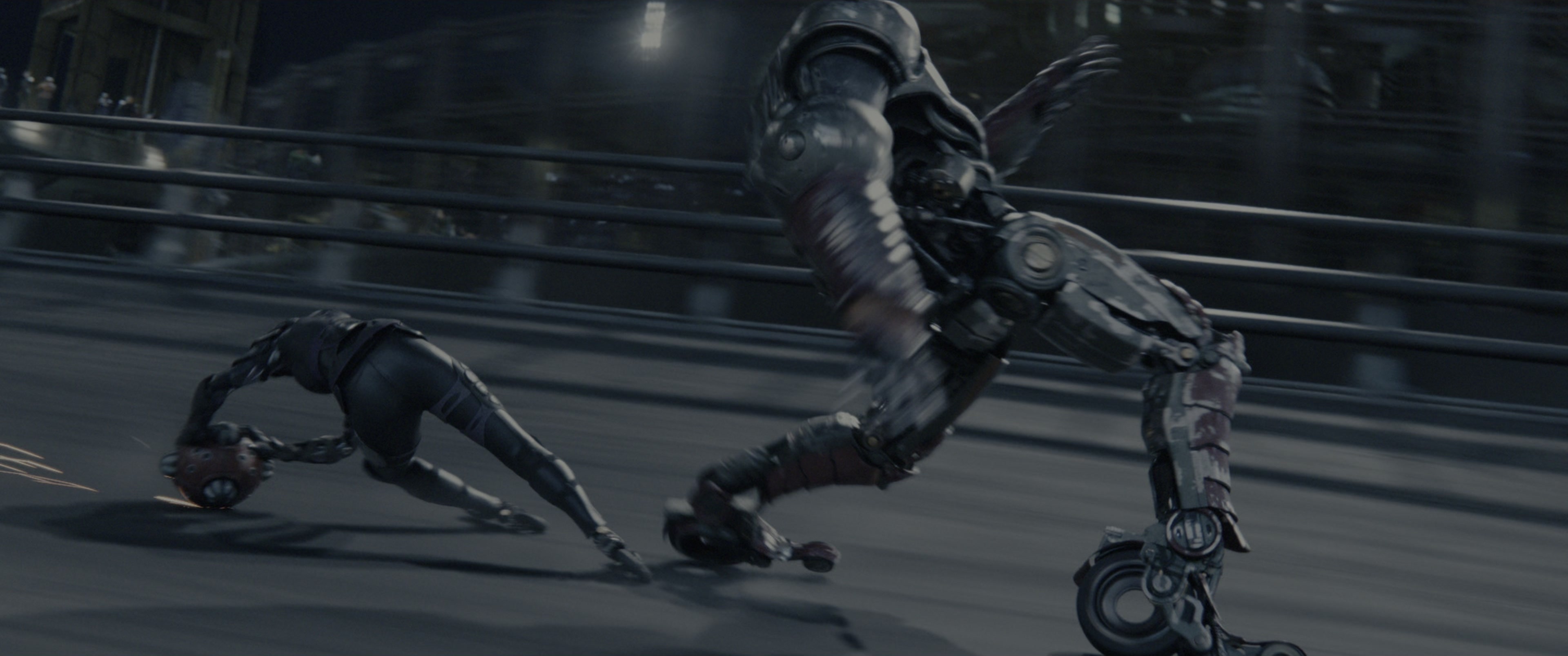 Alita: Battle Angel (2019), wide, 2.39:1 — film still