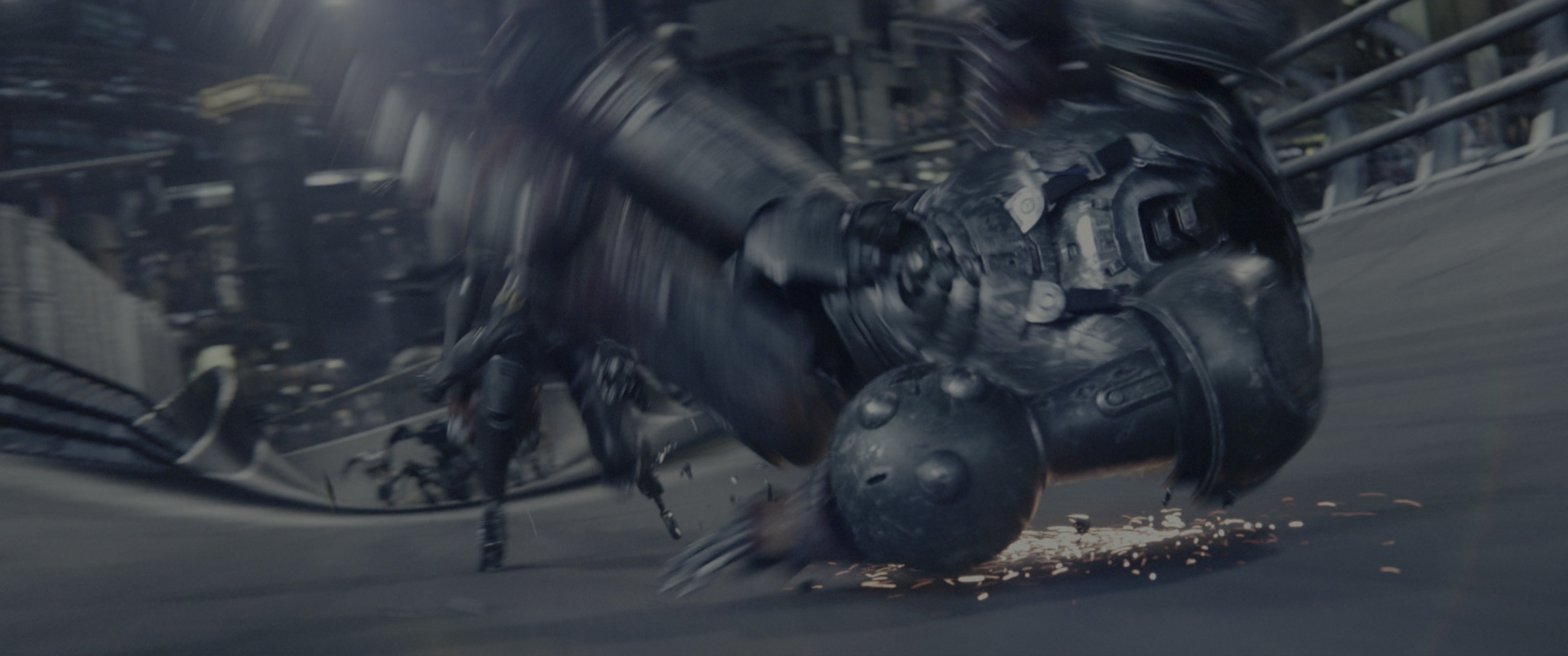 Alita: Battle Angel (2019), wide, 2.39:1 — film still