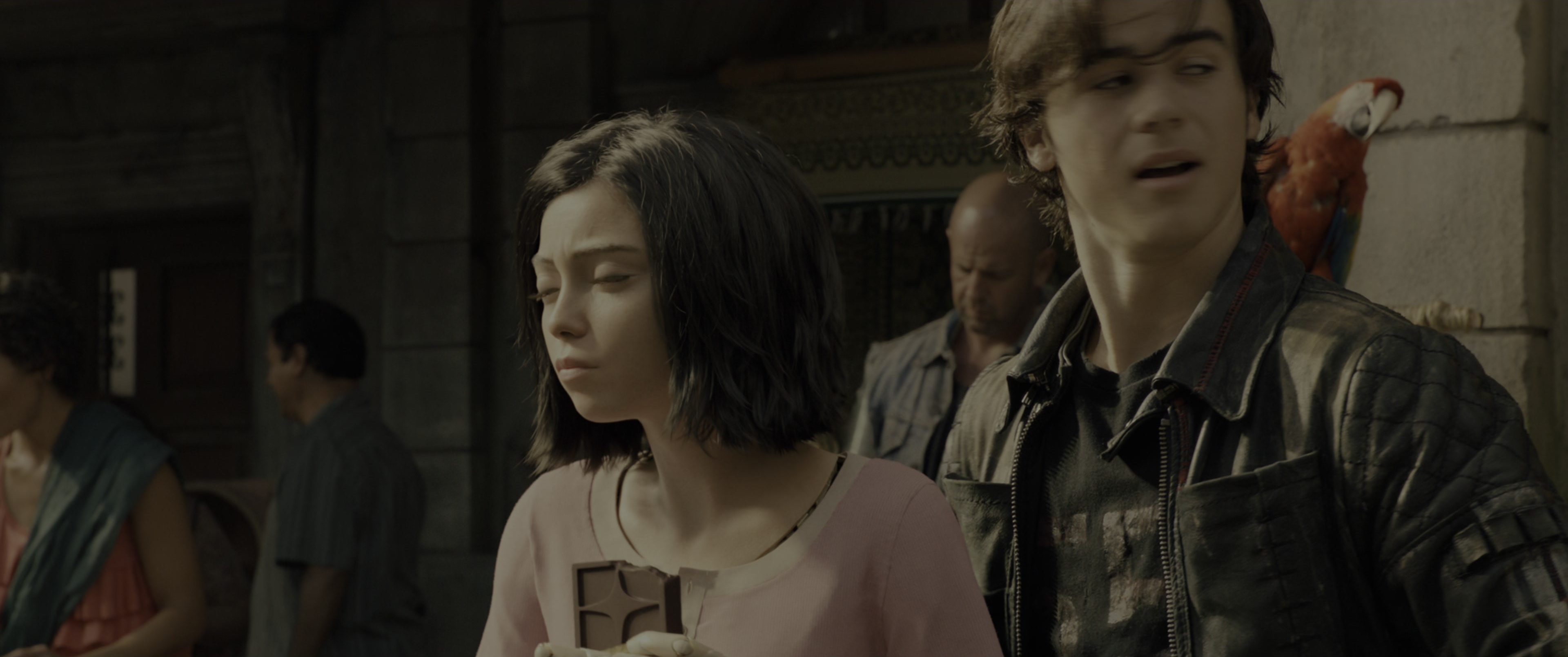 Alita: Battle Angel (2019), wide, 2.39:1 — film still