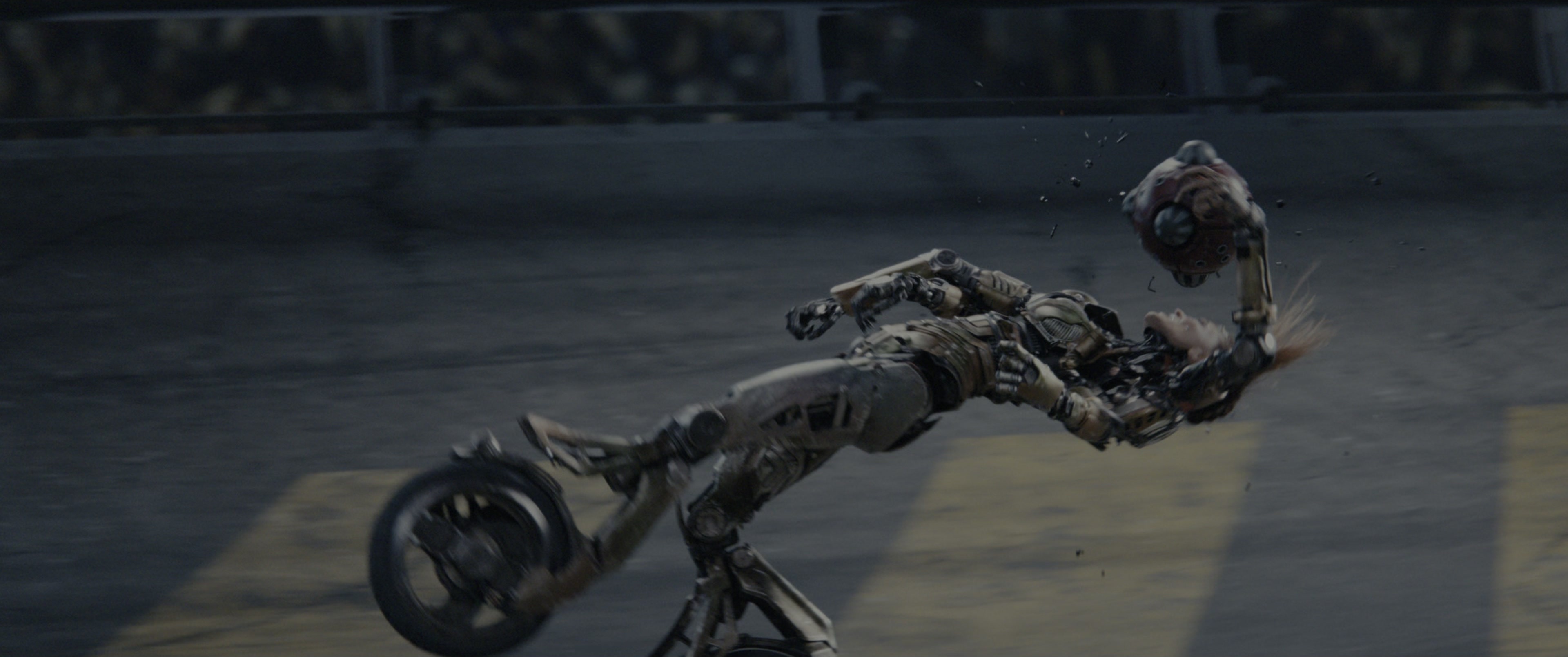 Alita: Battle Angel (2019), wide, 2.39:1 — film still