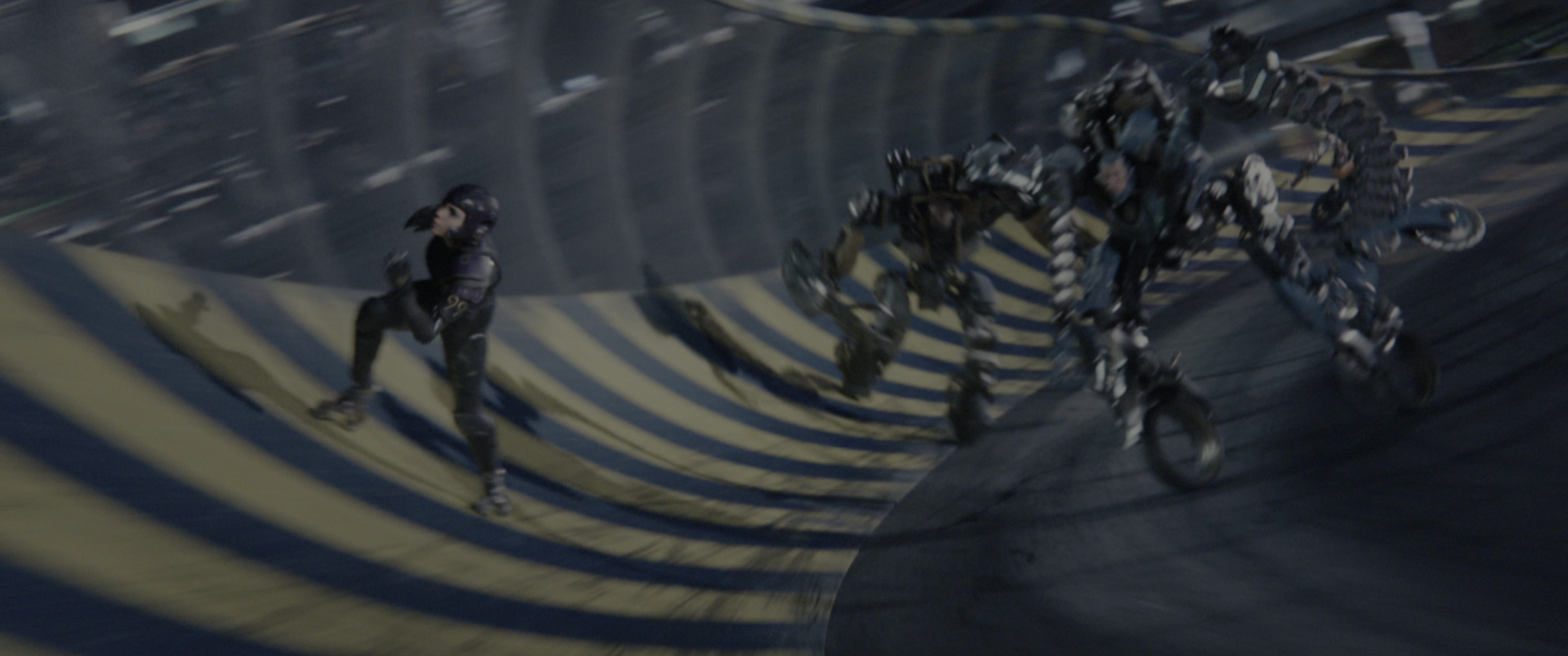Alita: Battle Angel (2019), wide, 2.39:1 — film still