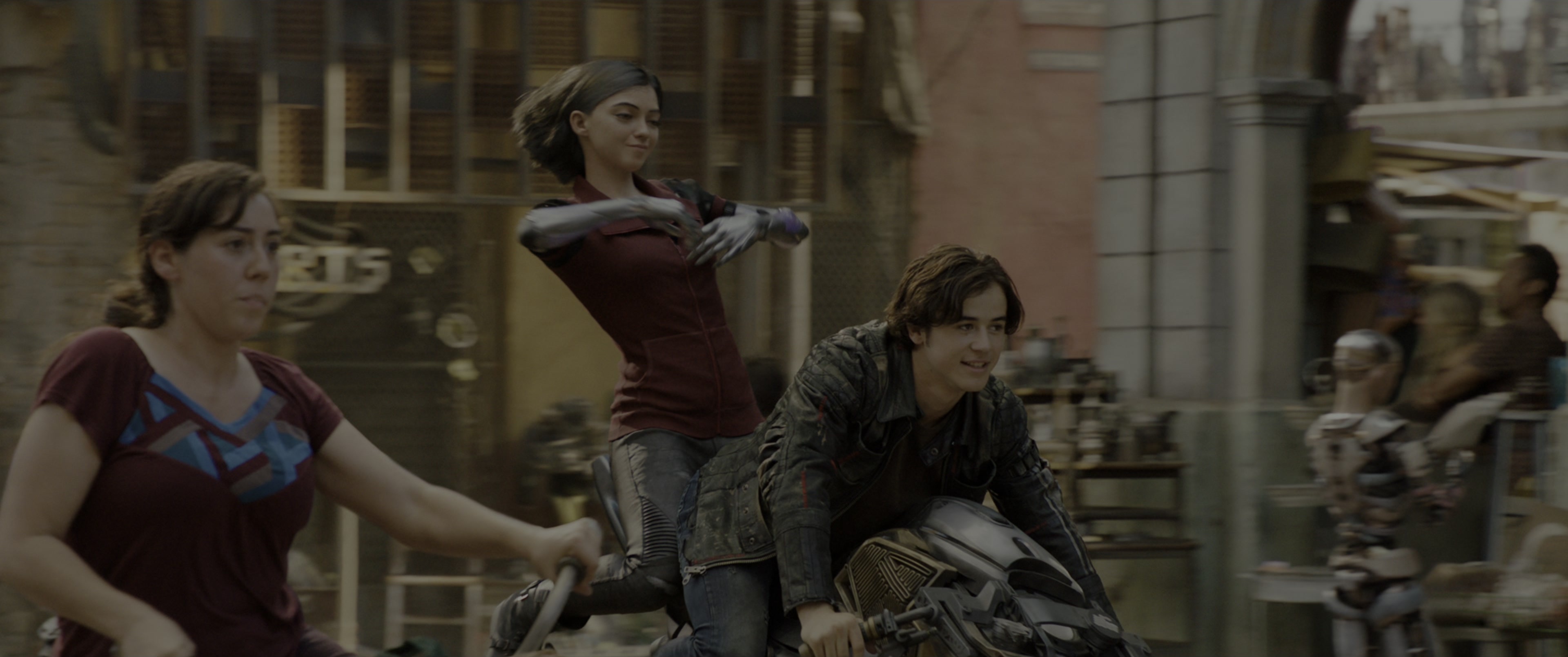 Alita: Battle Angel (2019), wide, 2.39:1 — film still
