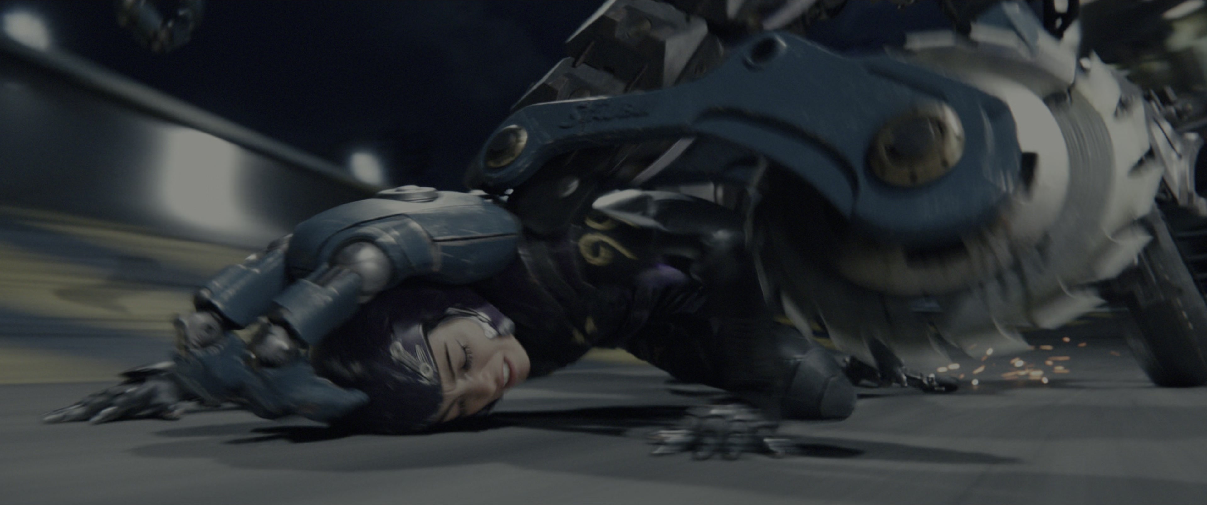 Alita: Battle Angel (2019), wide, 2.39:1 — film still