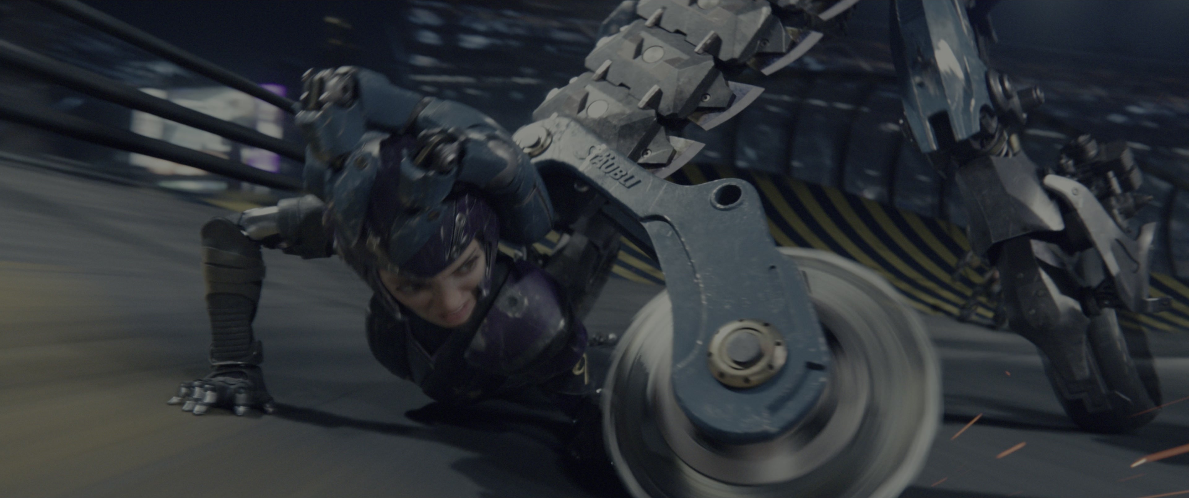 Alita: Battle Angel (2019), wide, 2.39:1 — film still