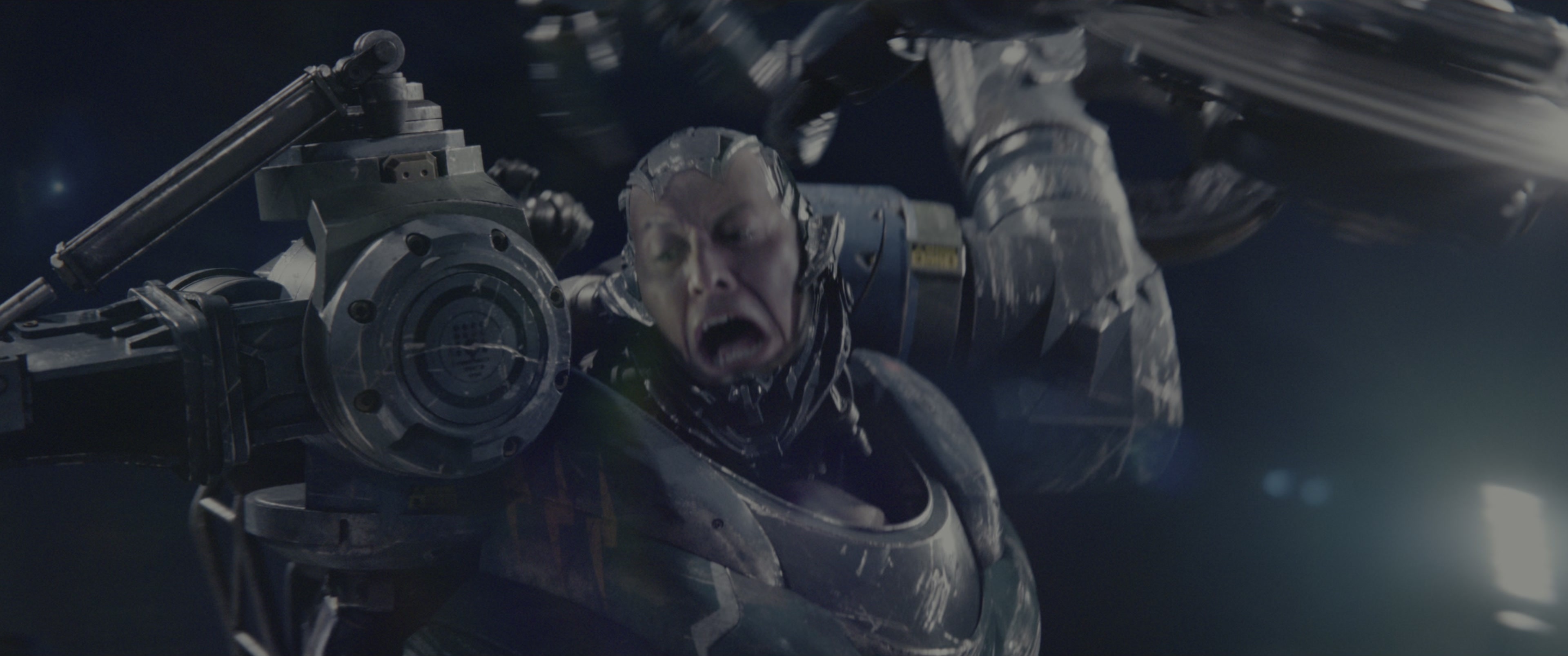 Alita: Battle Angel (2019), wide, 2.39:1 — film still