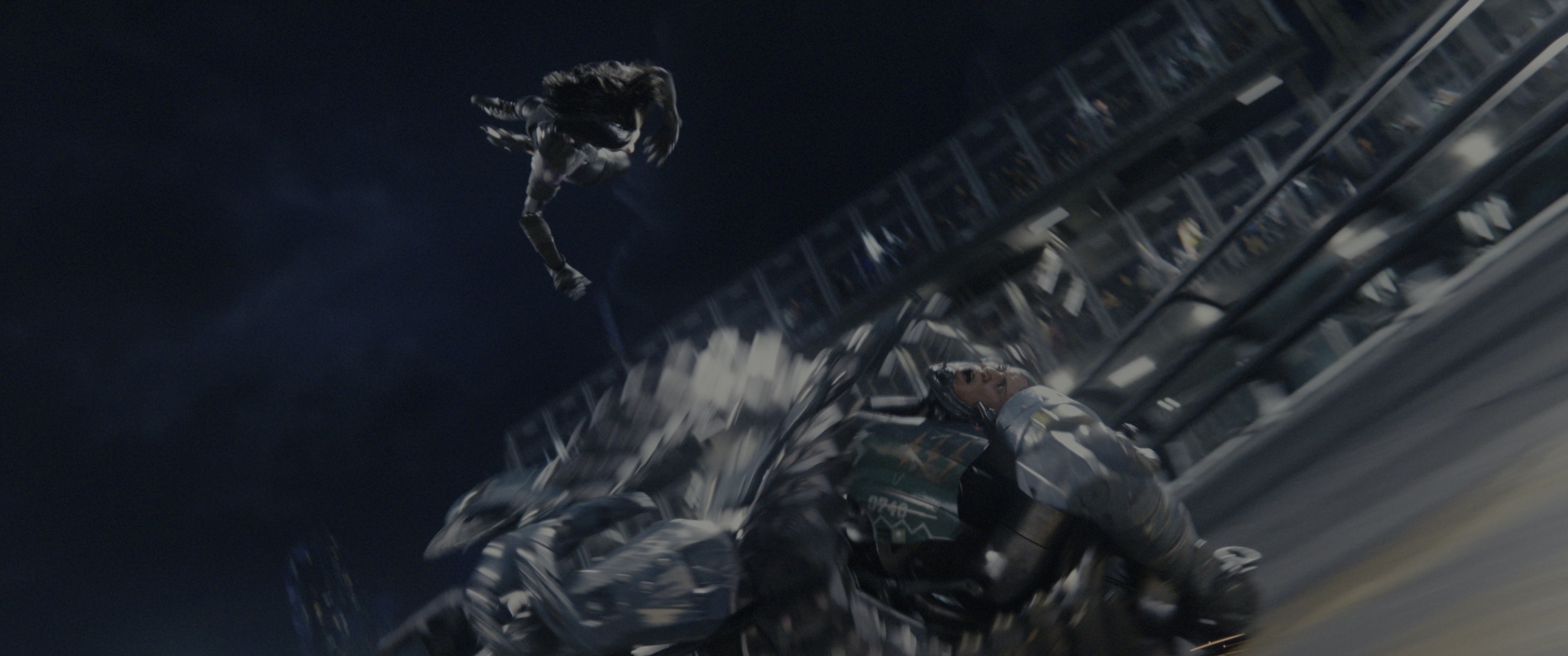 Alita: Battle Angel (2019), wide, 2.39:1 — film still