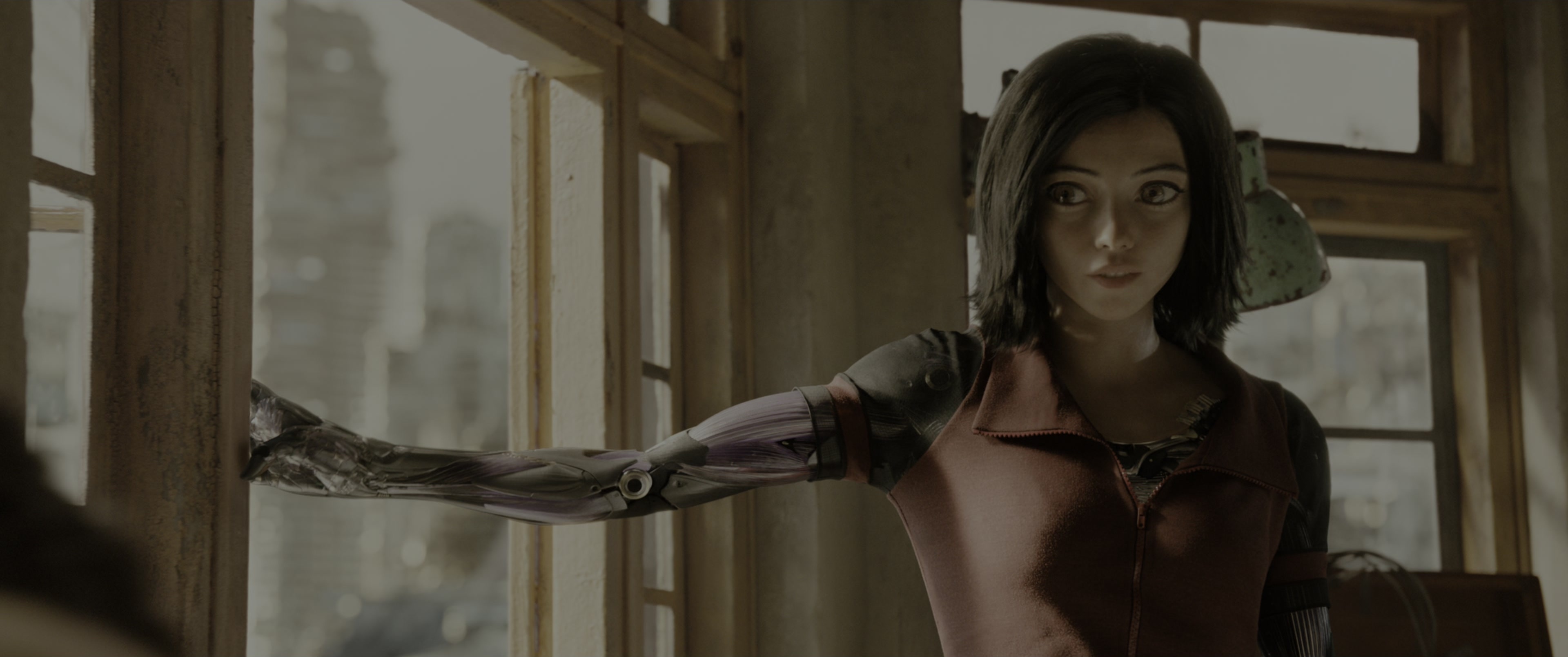 Alita: Battle Angel (2019), wide, 2.39:1 — film still