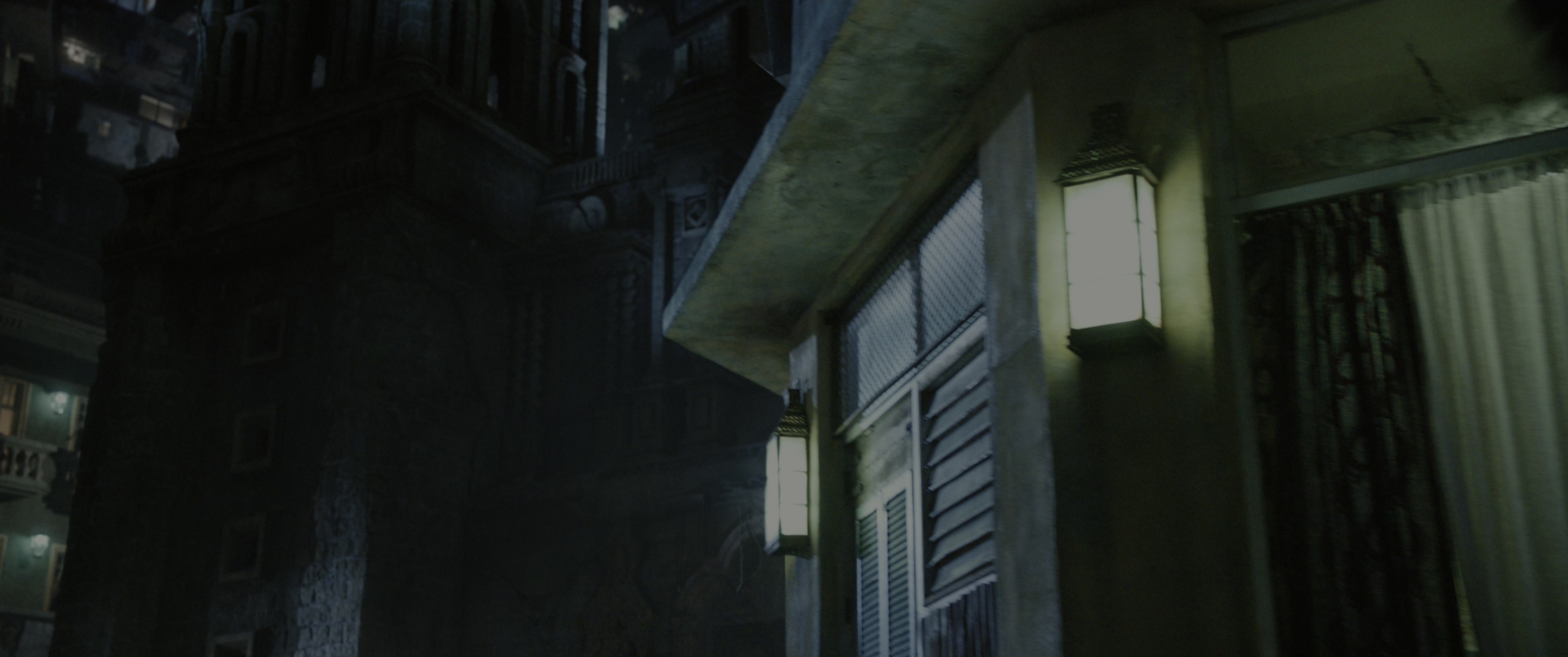 Alita: Battle Angel (2019), wide, 2.39:1 — film still