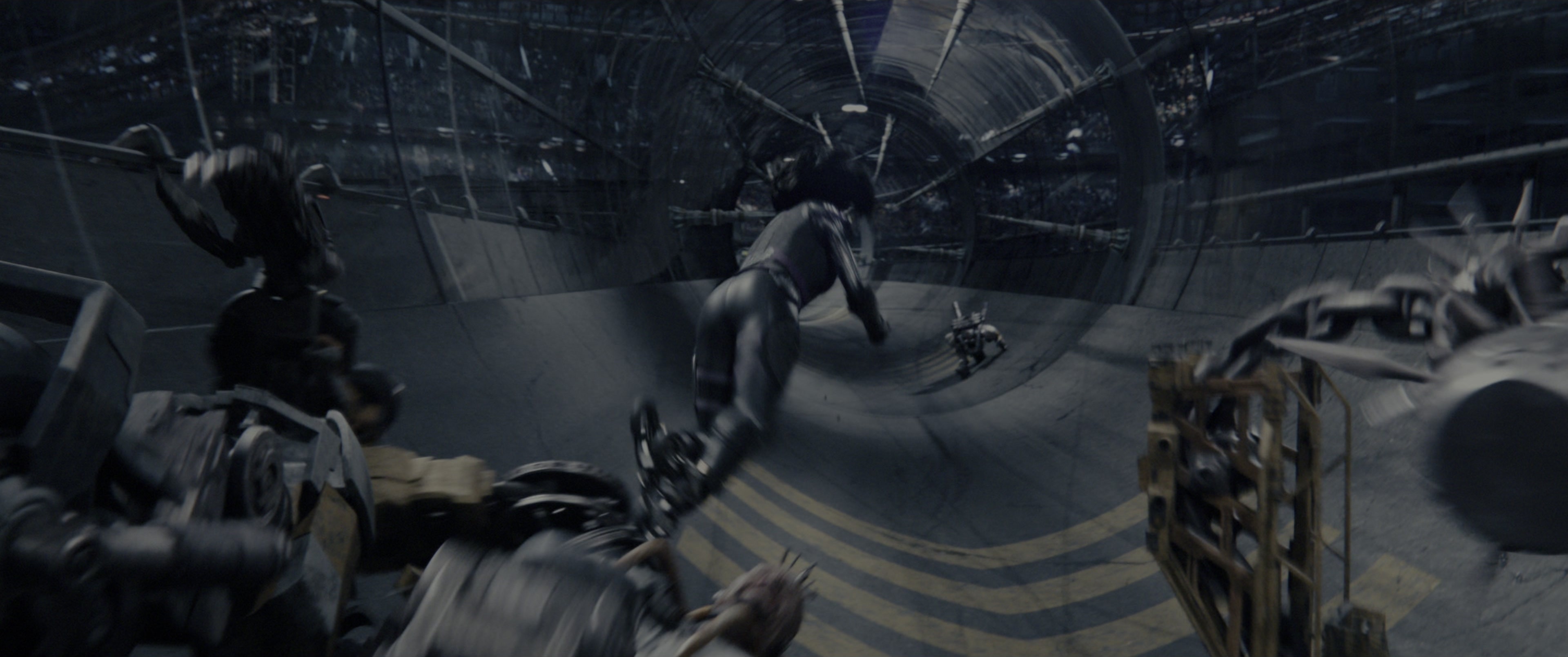 Alita: Battle Angel (2019), wide, 2.39:1 — film still