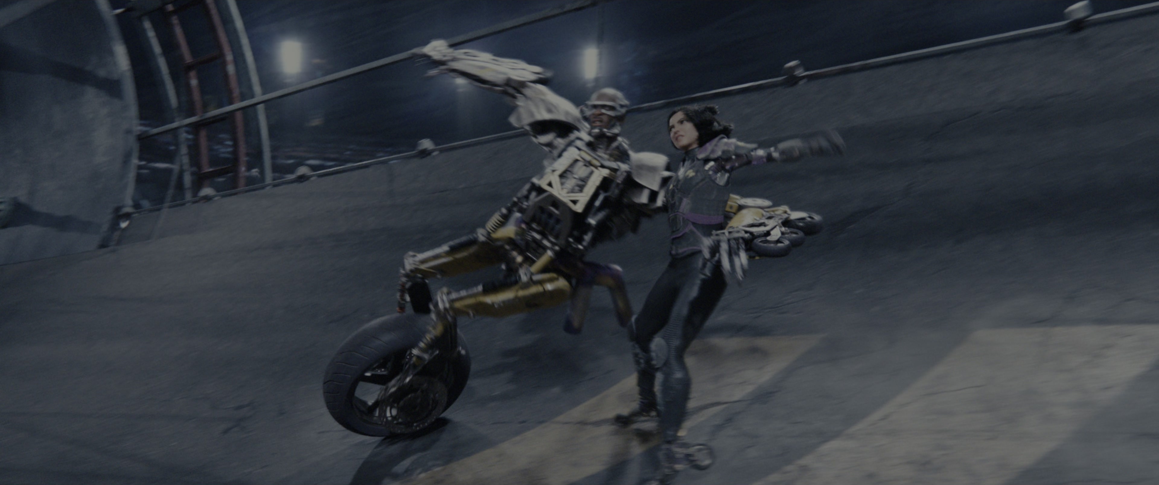 Alita: Battle Angel (2019), wide, 2.39:1 — film still