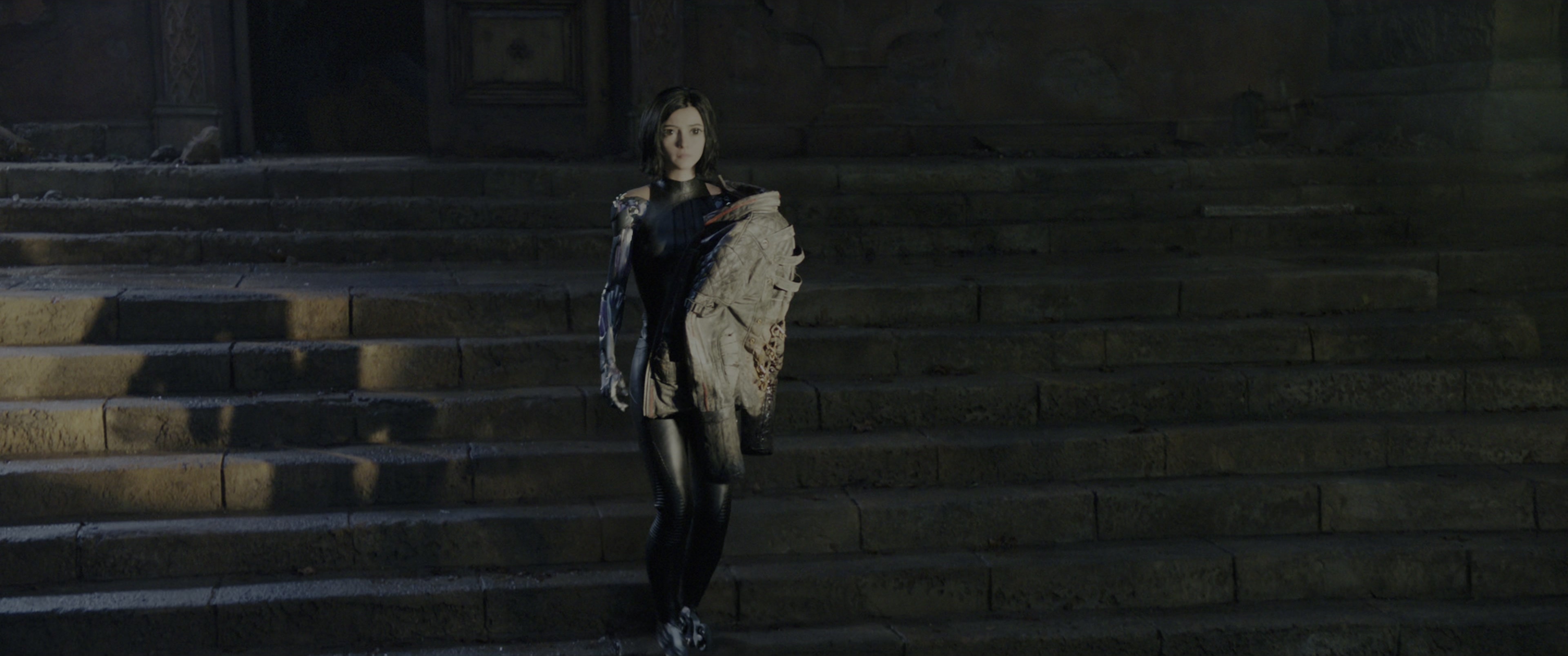 Alita: Battle Angel (2019), wide, 2.39:1 — film still