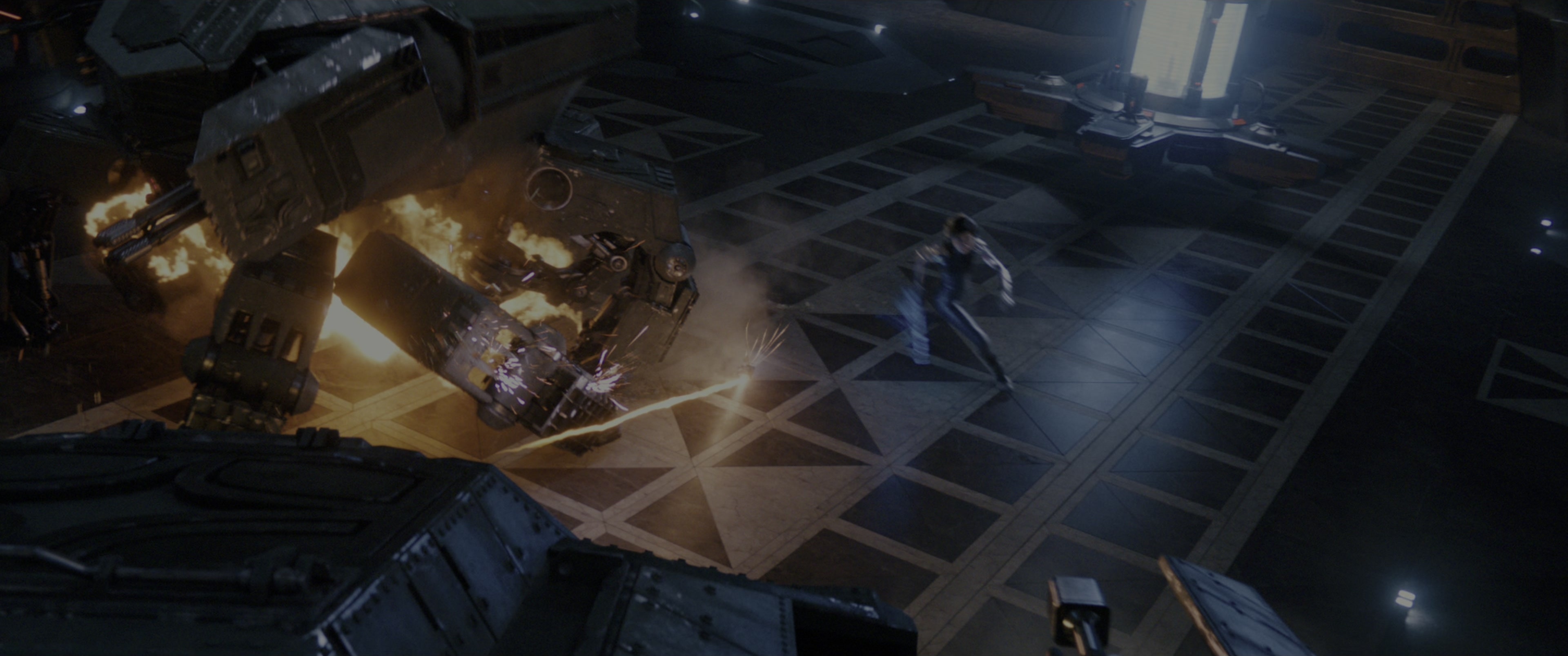Alita: Battle Angel (2019), wide, 2.39:1 — film still