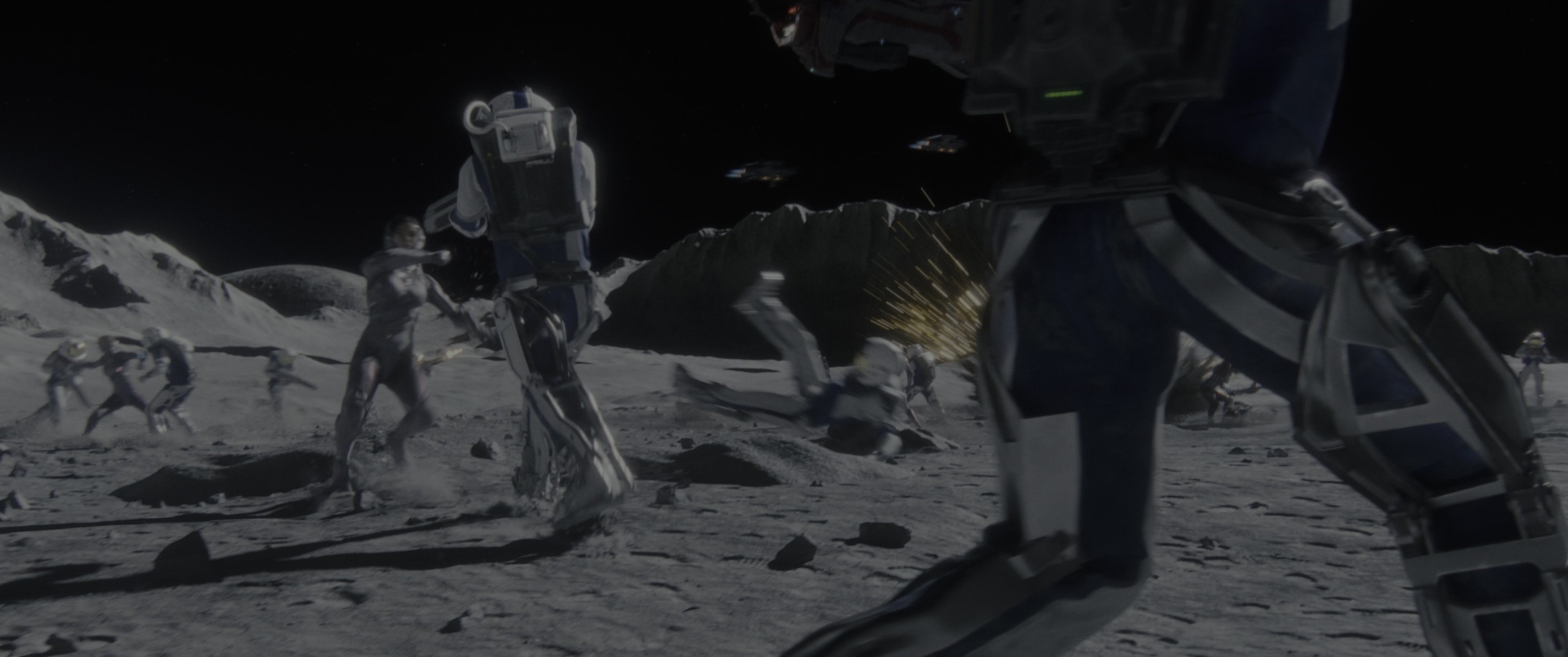 Alita: Battle Angel (2019), wide, 2.39:1 — film still