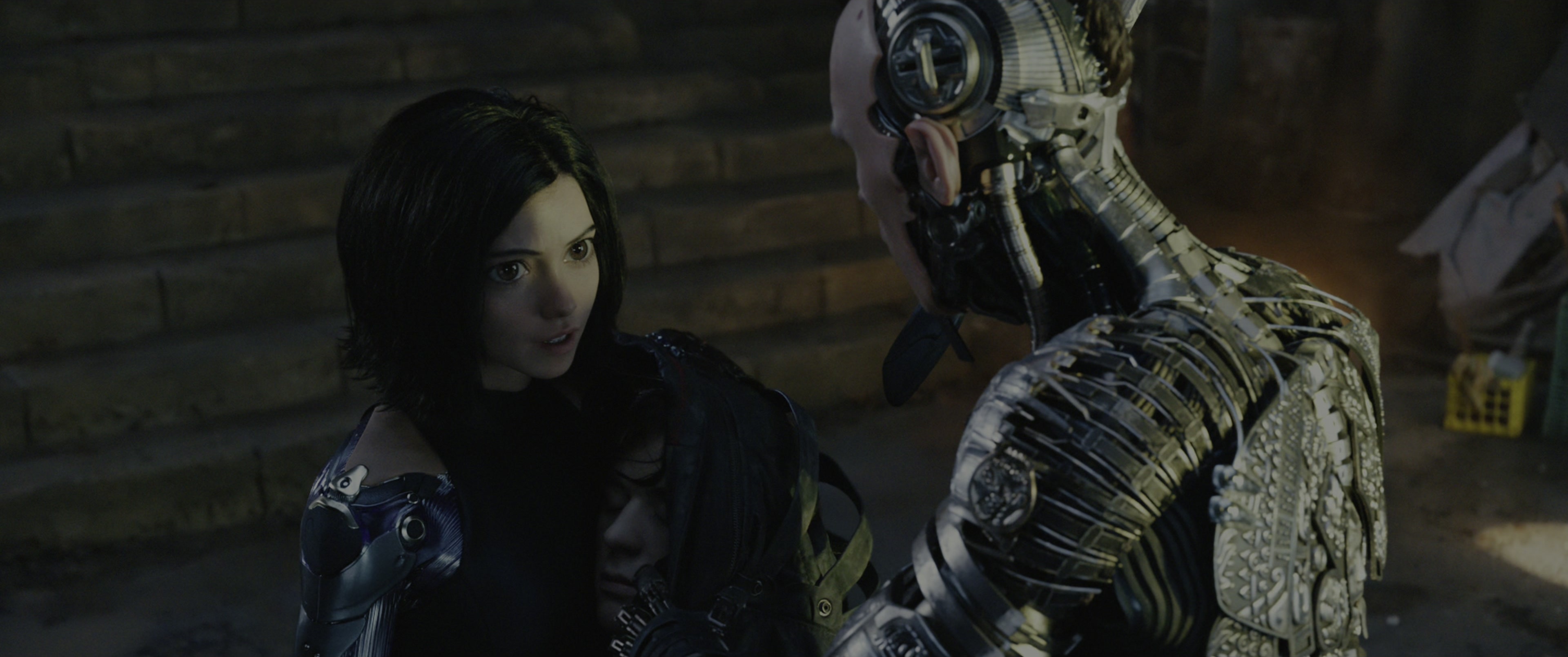 Alita: Battle Angel (2019), wide, 2.39:1 — film still