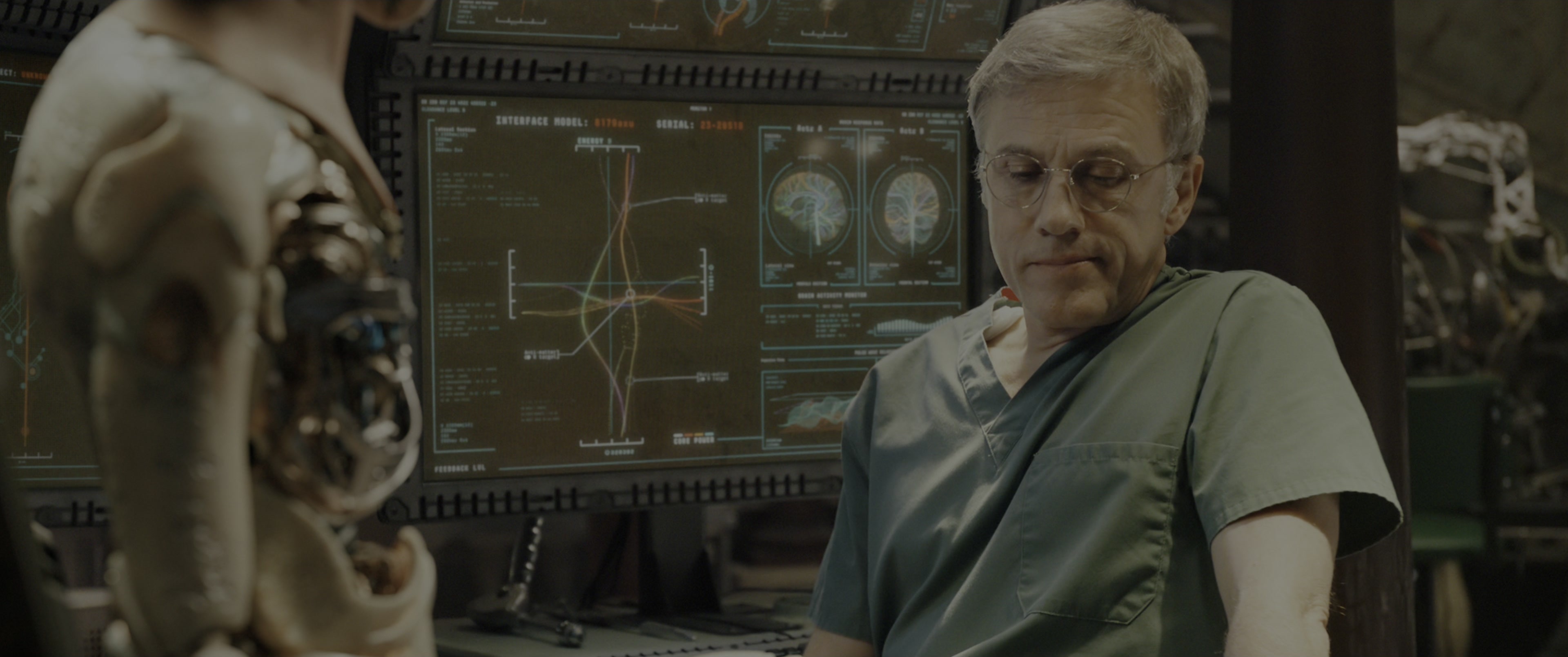 Alita: Battle Angel (2019), wide, 2.39:1 — film still