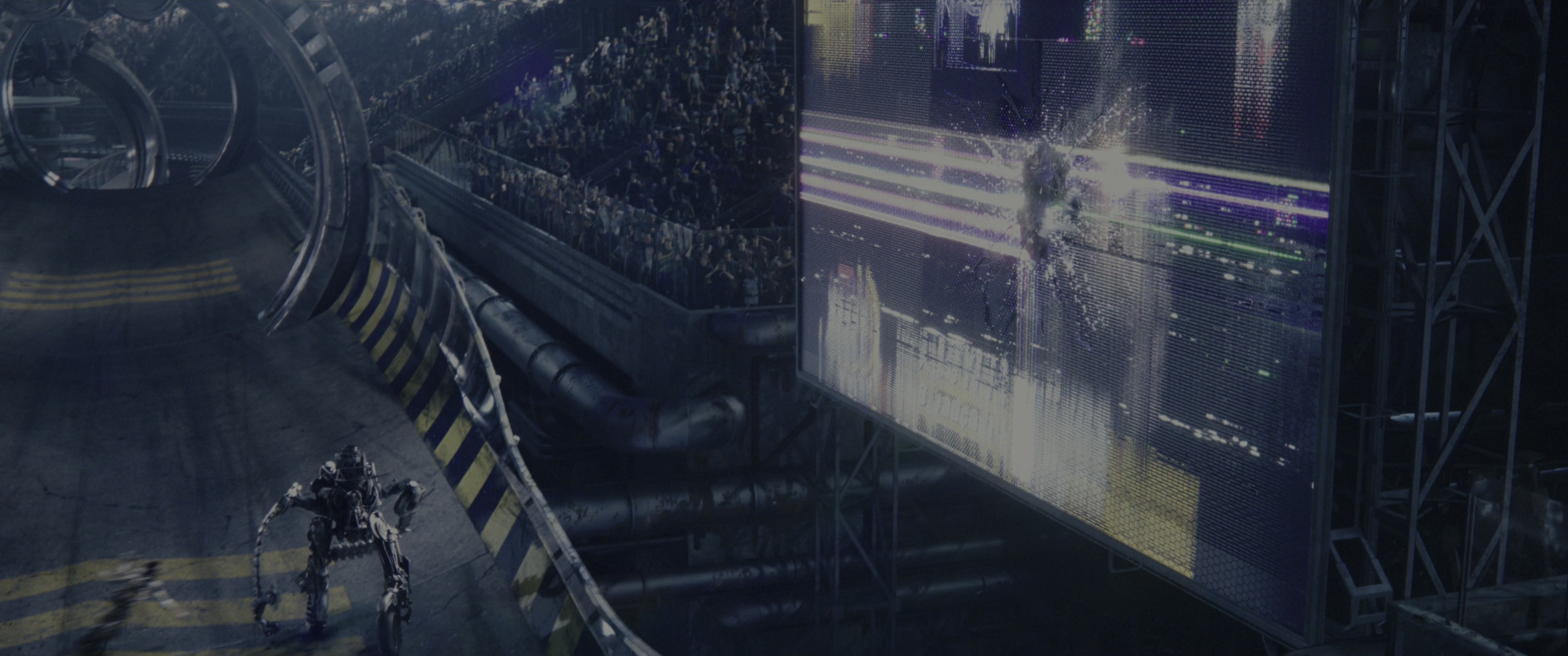 Alita: Battle Angel (2019), wide, 2.39:1 — film still