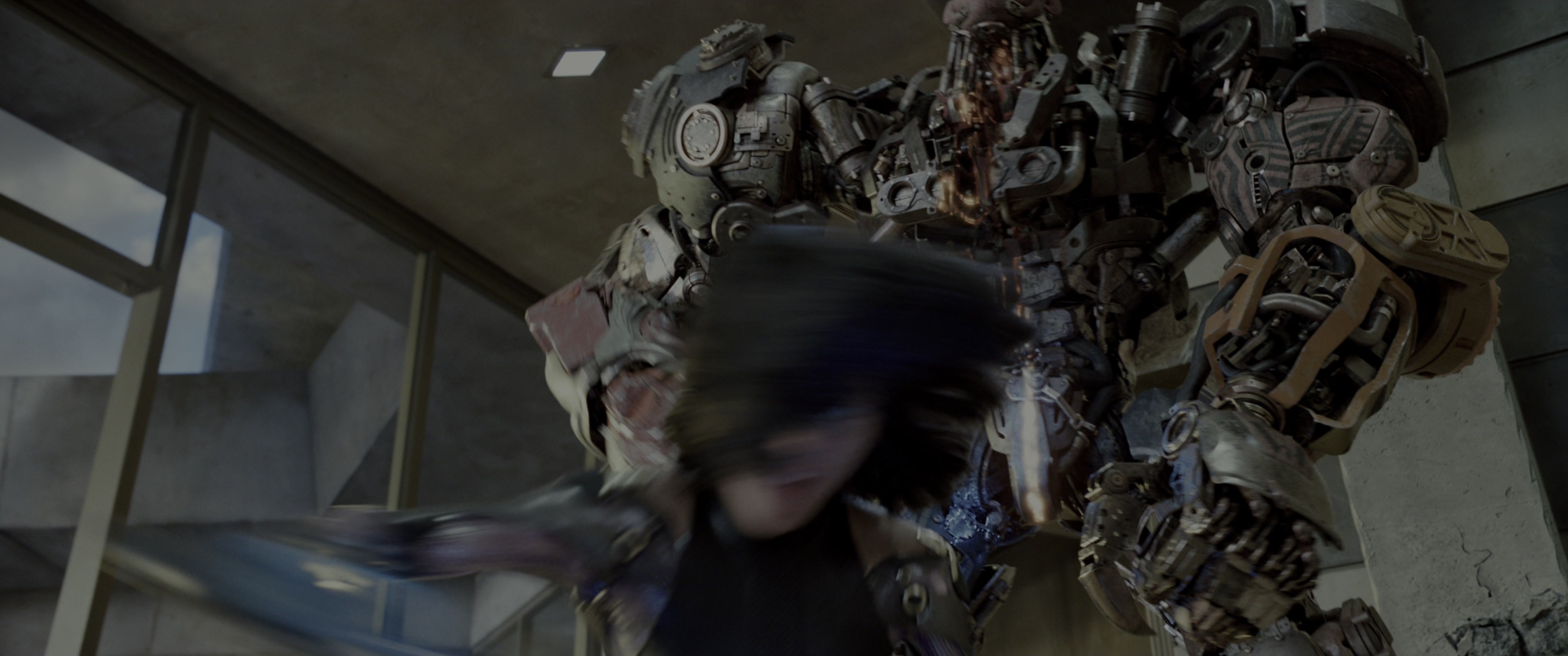 Alita: Battle Angel (2019), wide, 2.39:1 — film still