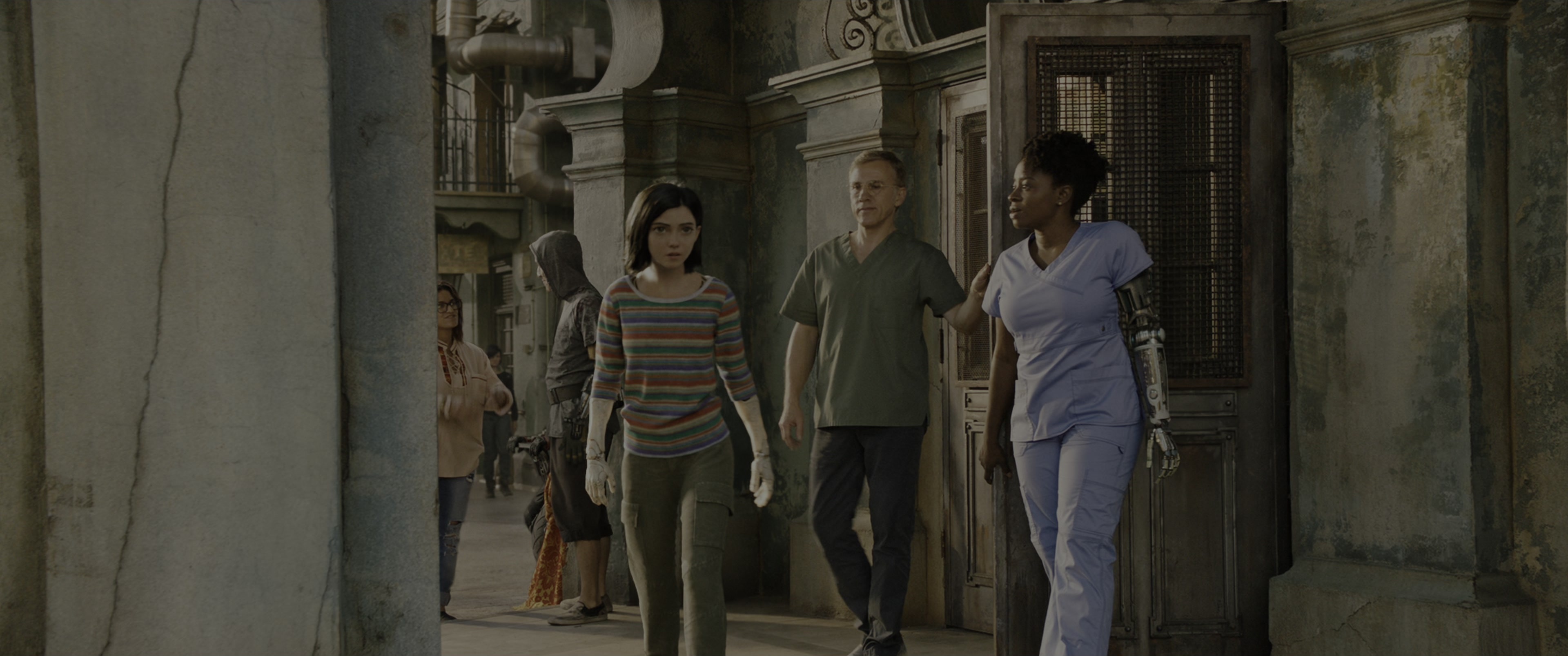 Alita: Battle Angel (2019), wide, 2.39:1 — film still