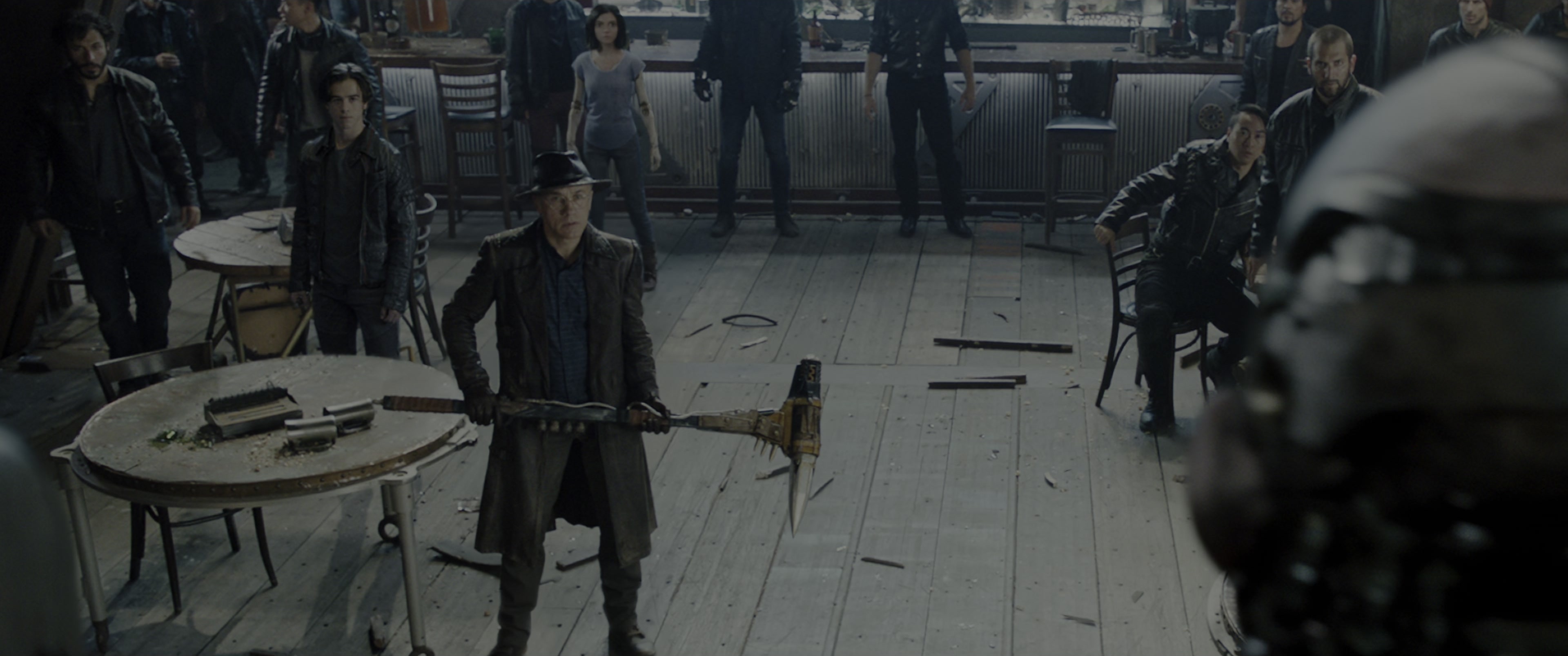 Alita: Battle Angel (2019), wide, 2.39:1 — film still