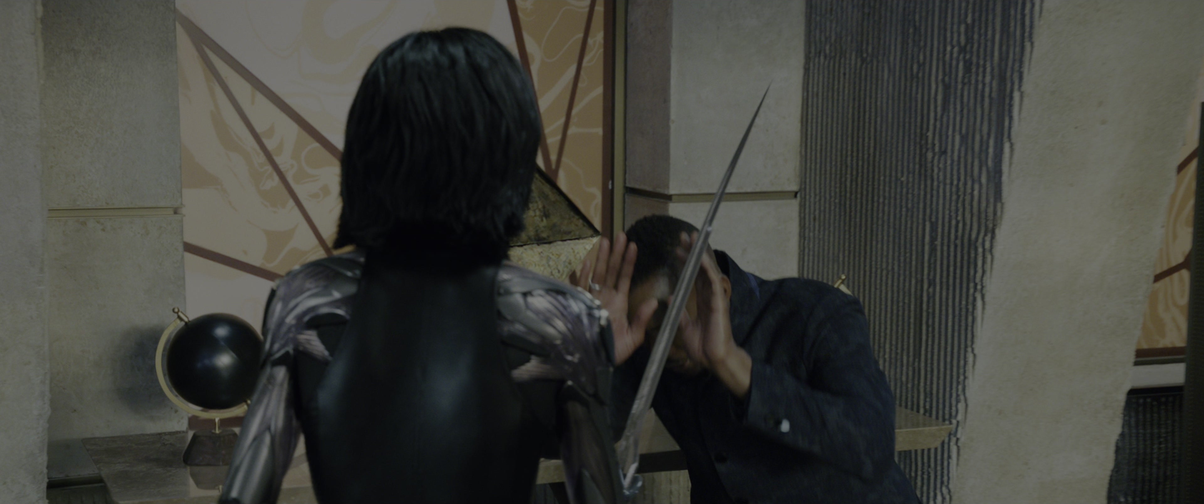 Alita: Battle Angel (2019), wide, 2.39:1 — film still