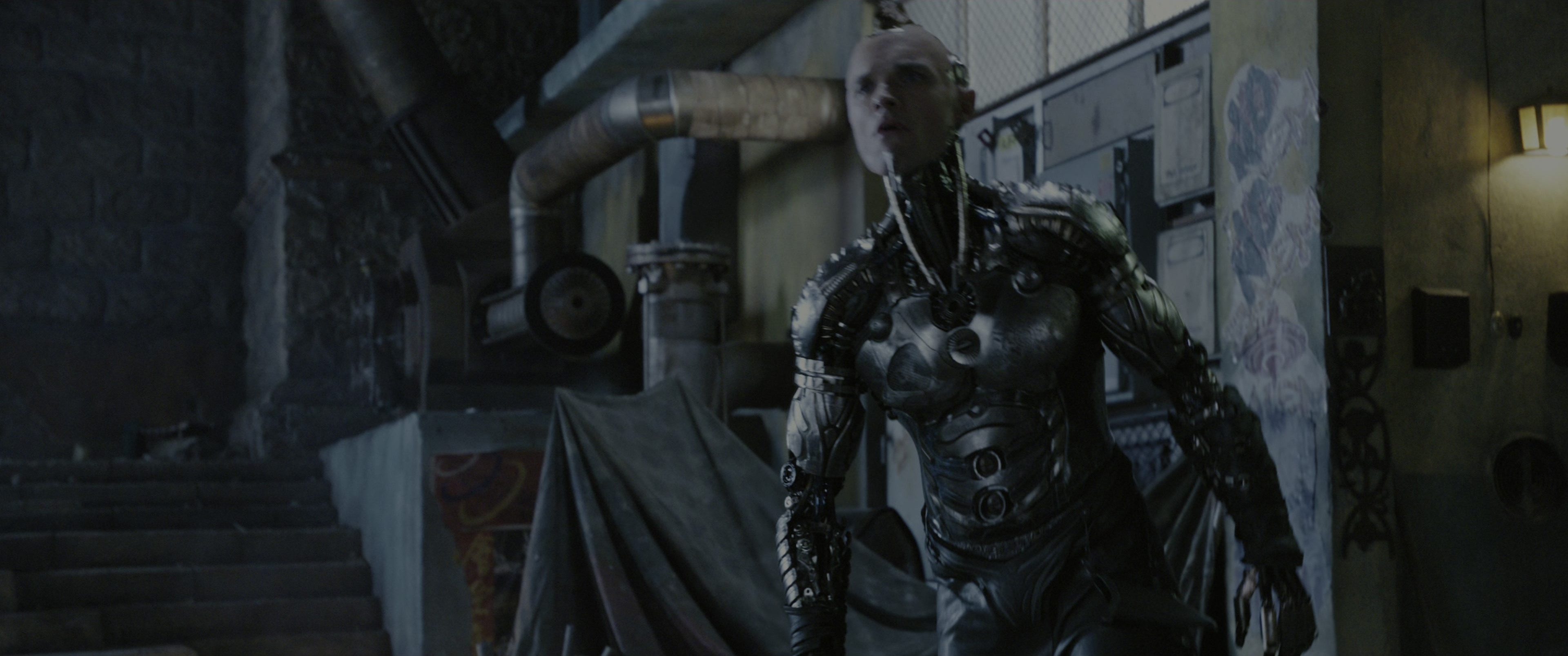 Alita: Battle Angel (2019), wide, 2.39:1 — film still