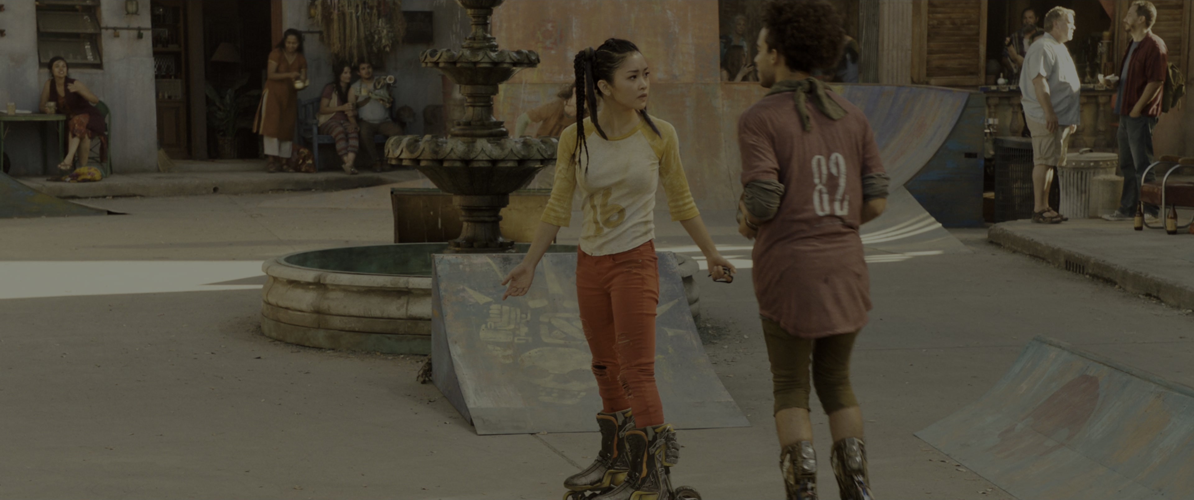 Alita: Battle Angel (2019), wide, 2.39:1 — film still