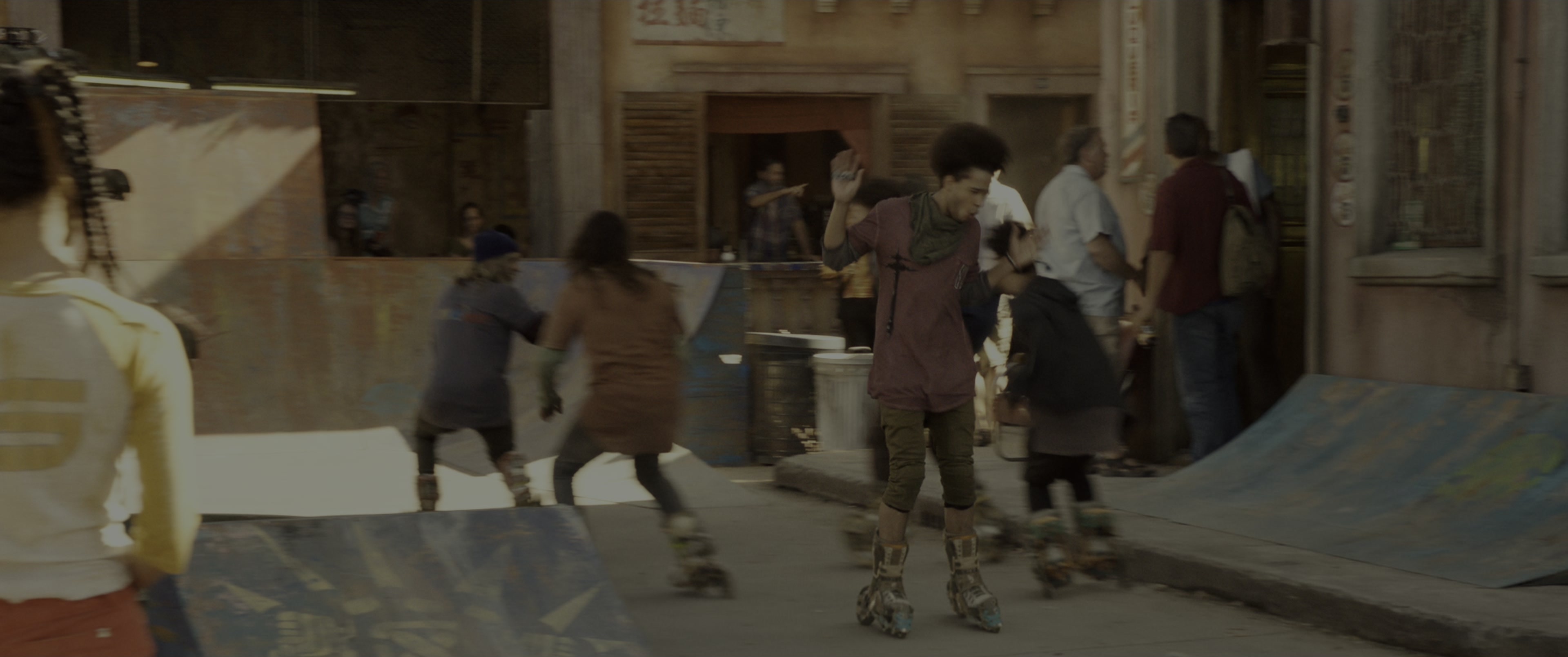 Alita: Battle Angel (2019), wide, 2.39:1 — film still