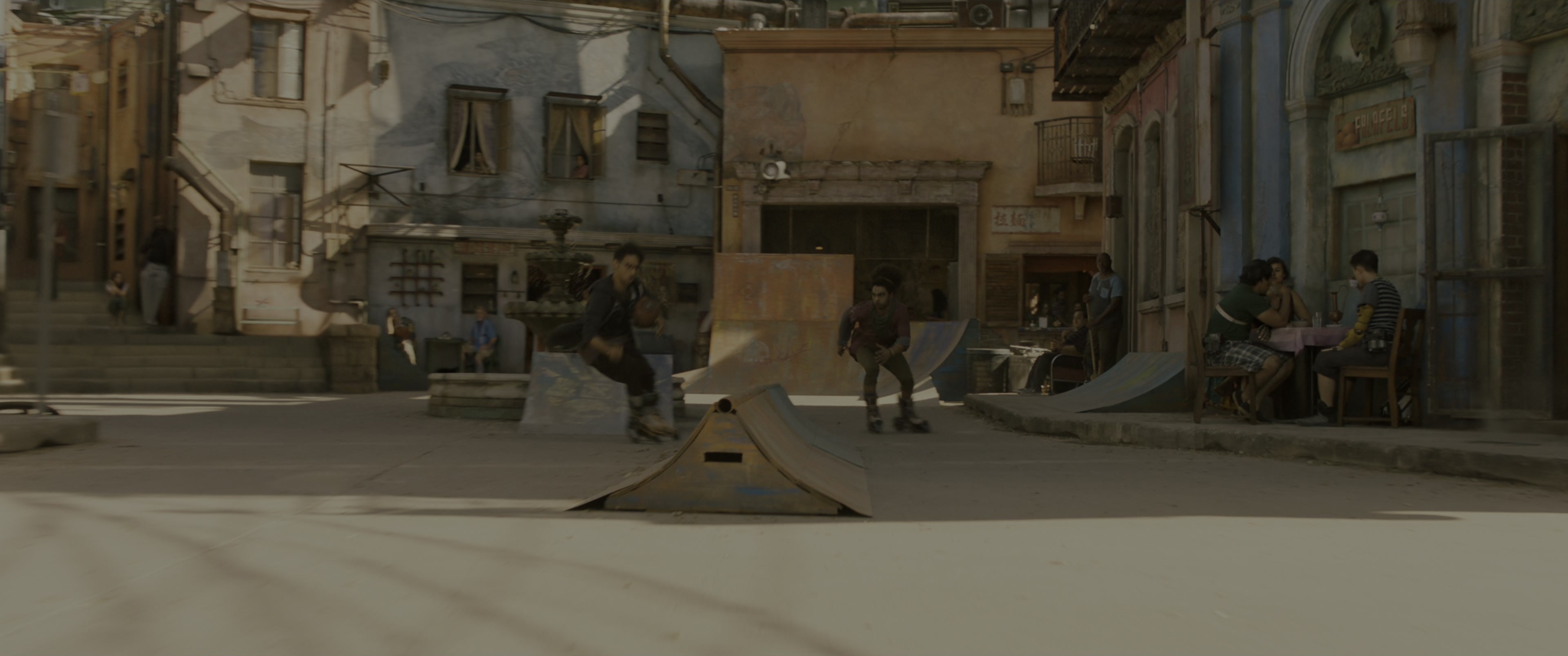 Alita: Battle Angel (2019), wide, 2.39:1 — film still