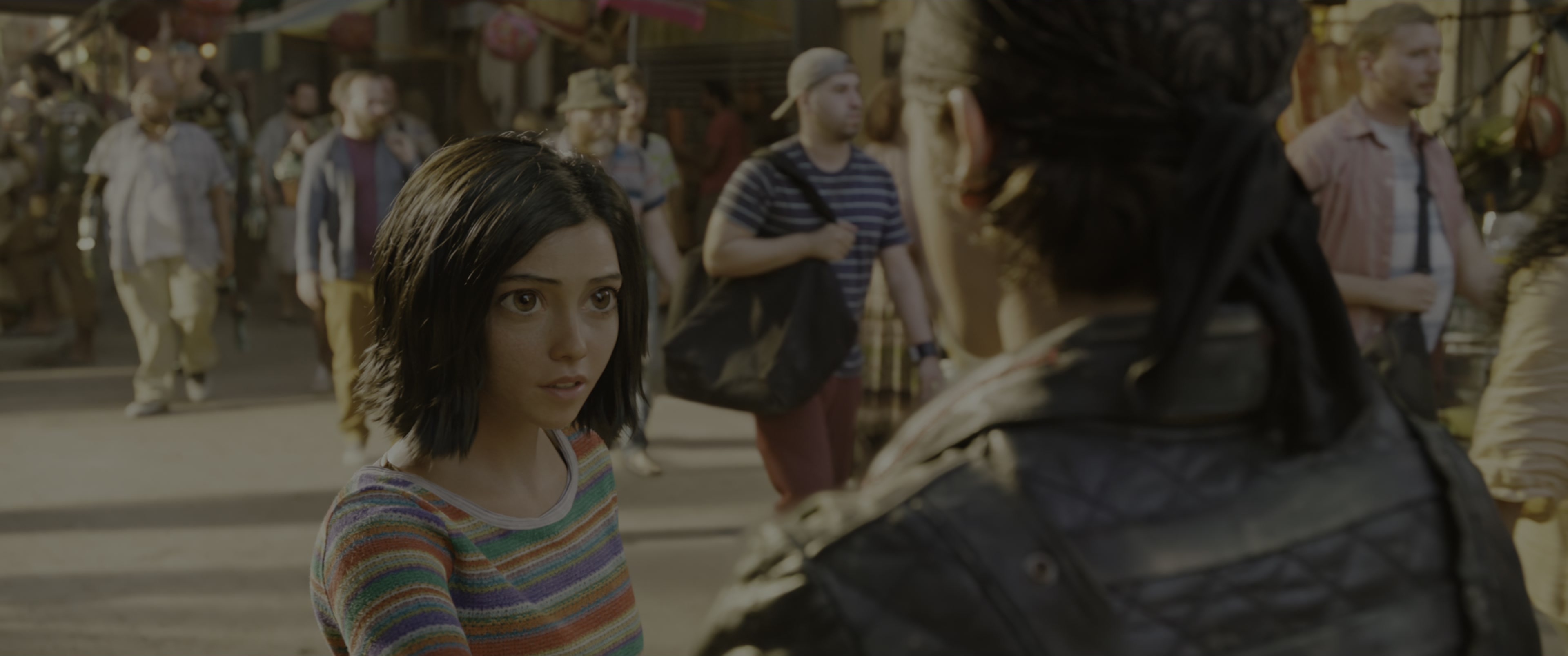 Alita: Battle Angel (2019), wide, 2.39:1 — film still