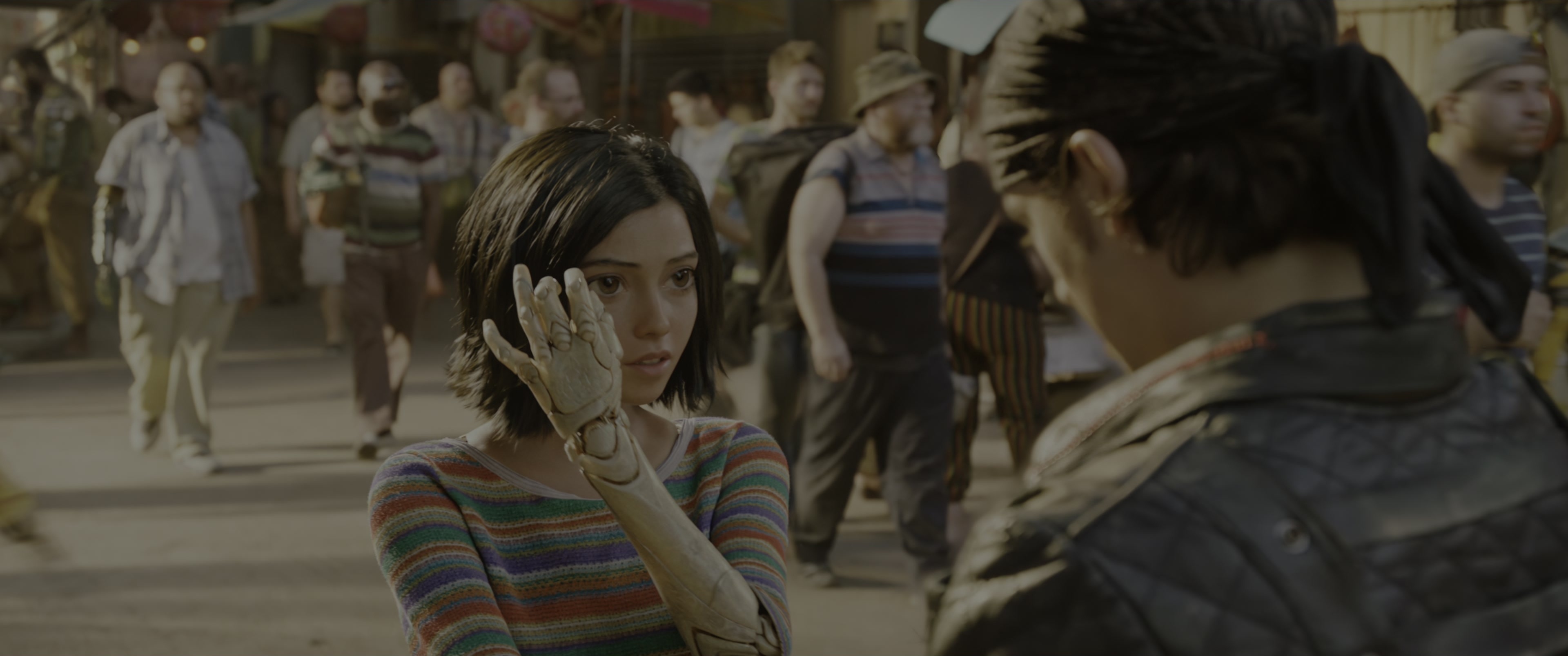 Alita: Battle Angel (2019), wide, 2.39:1 — film still