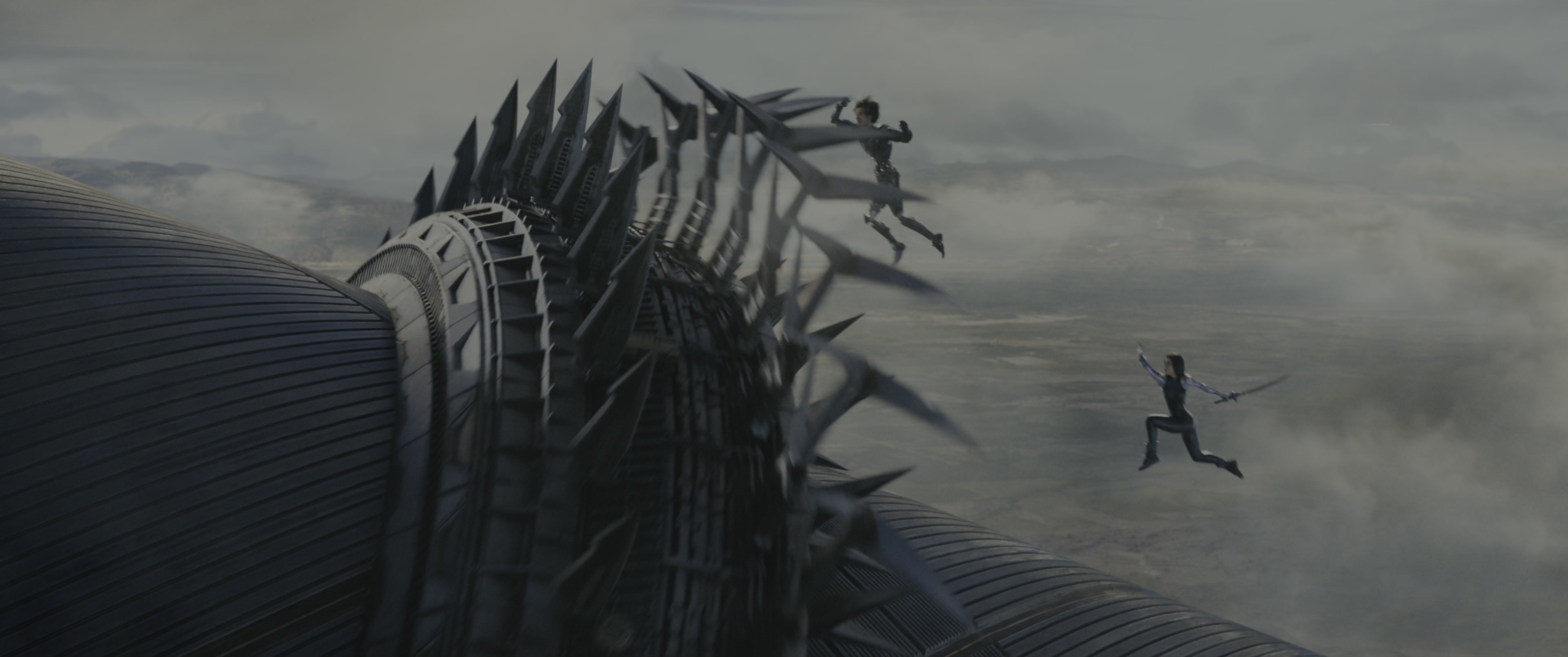 Alita: Battle Angel (2019), wide, 2.39:1 — film still