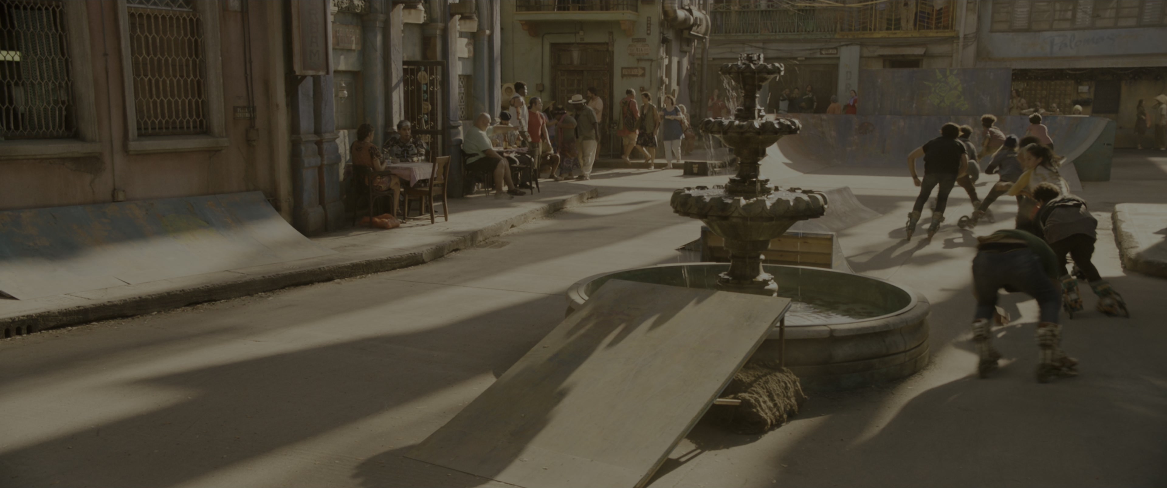 Alita: Battle Angel (2019), wide, 2.39:1 — film still