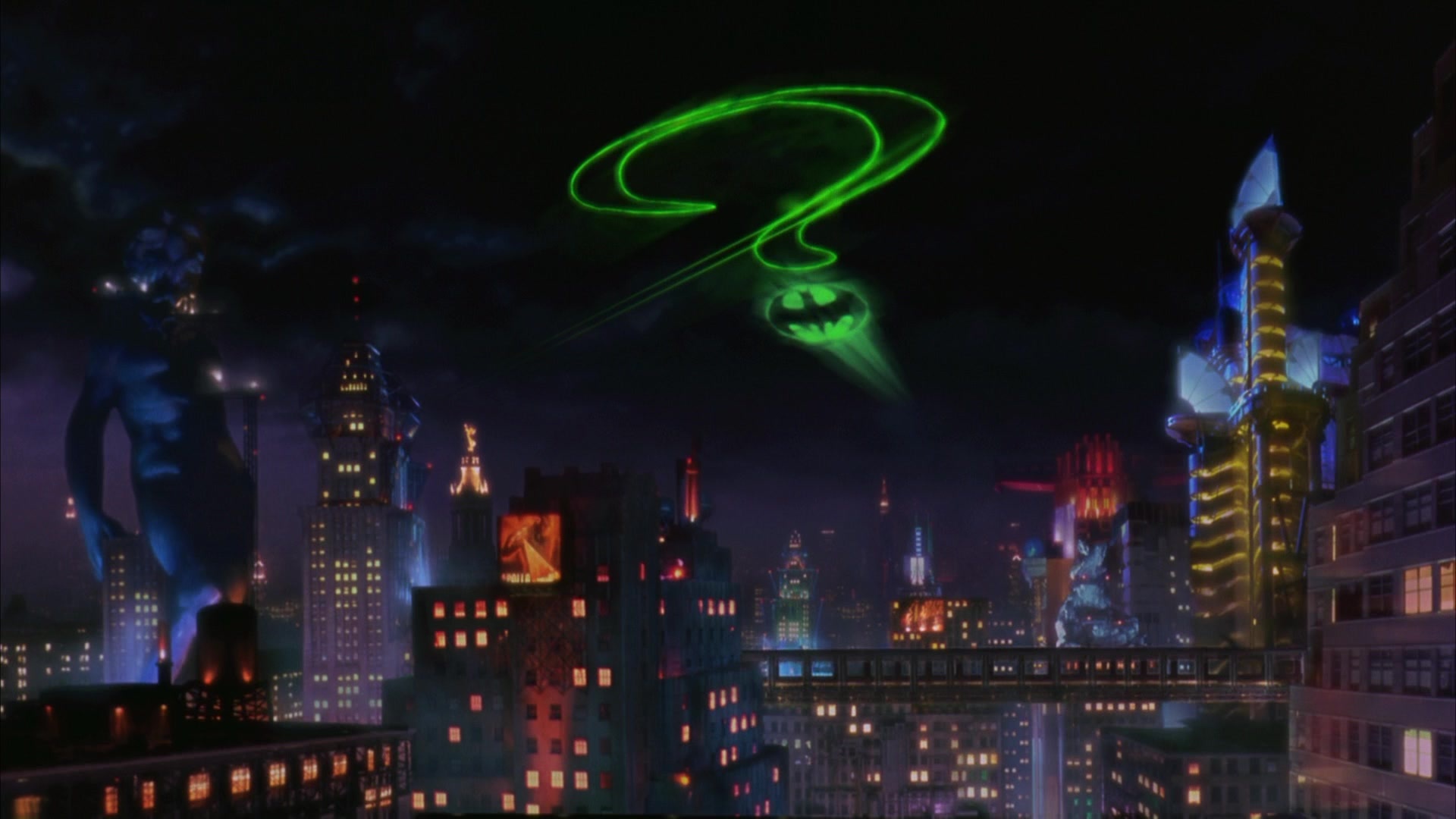 Batman Forever (1995), wide, 1.78:1 — film still