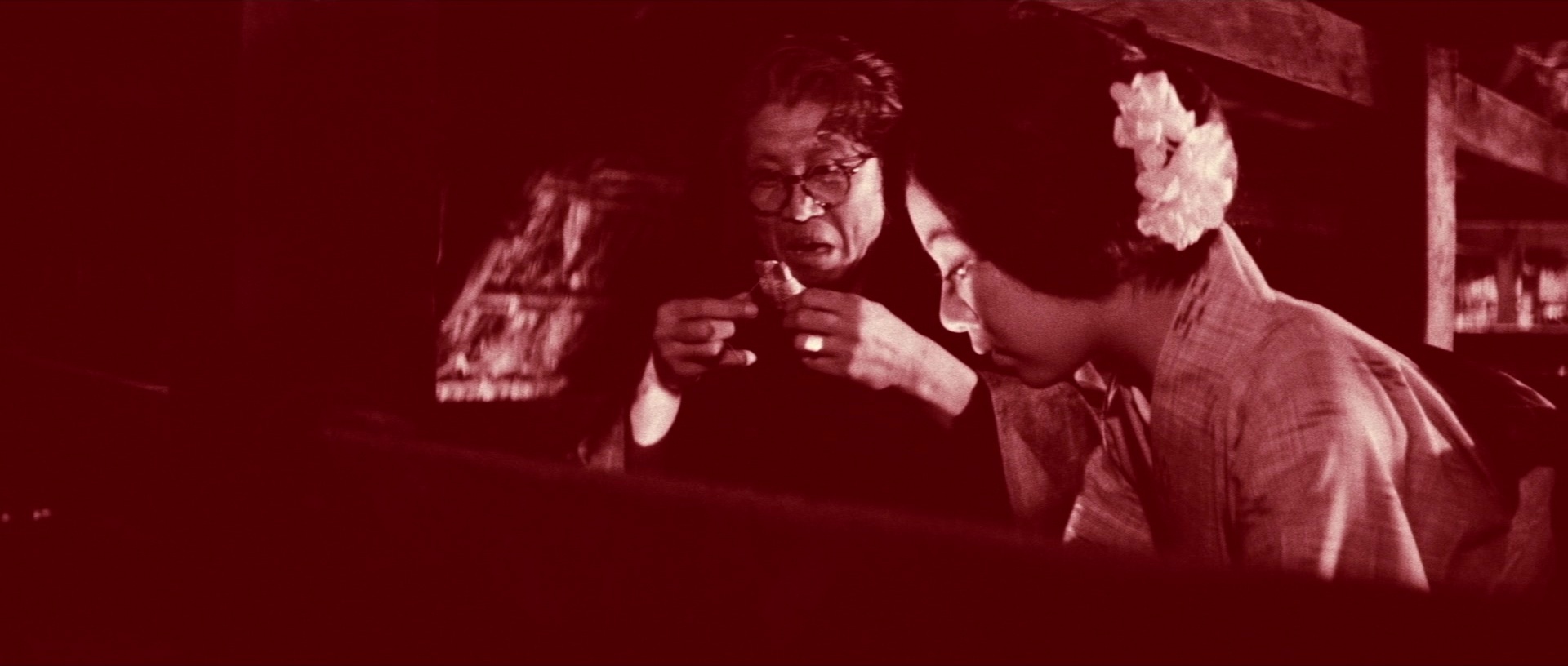 Kyôfu kikei ningen: Edogawa Rampo zenshû (1969), wide, 2.35:1 — film still