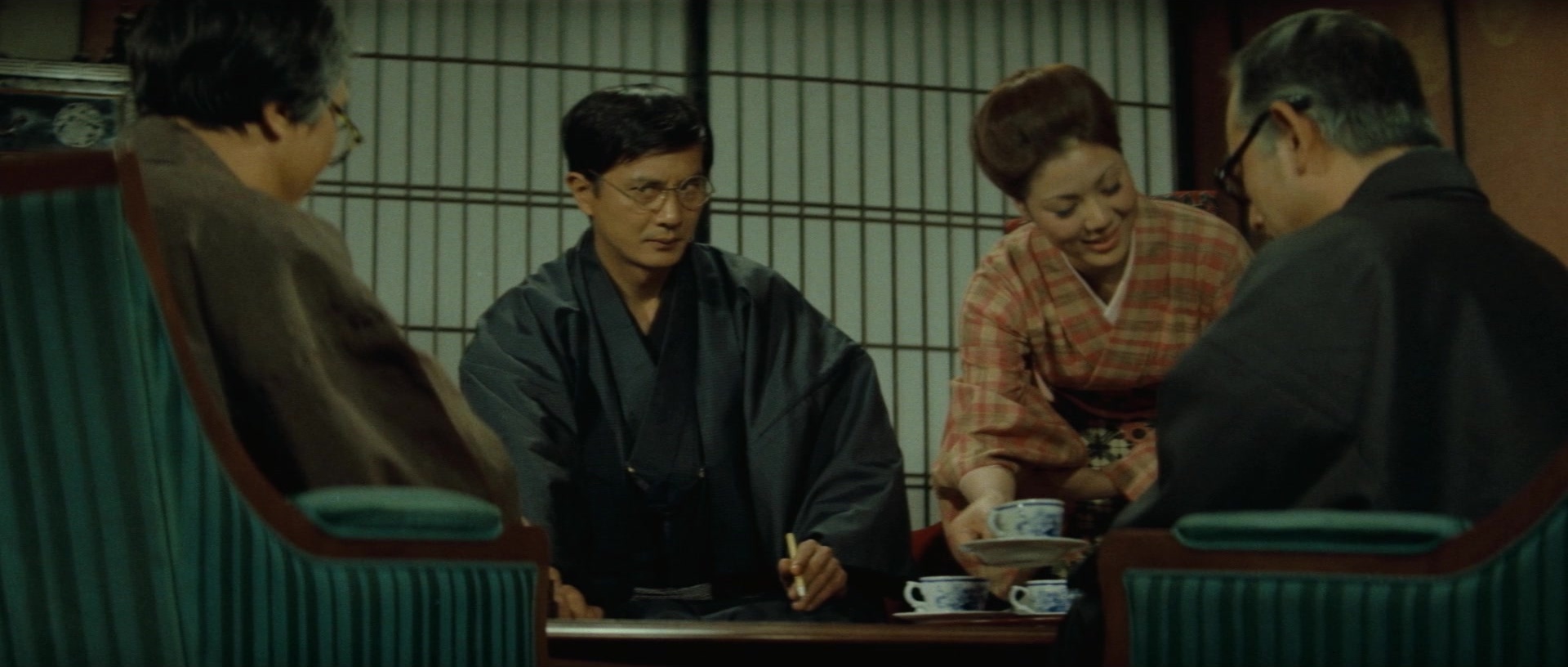 Kyôfu kikei ningen: Edogawa Rampo zenshû (1969), wide, 2.35:1 — film still