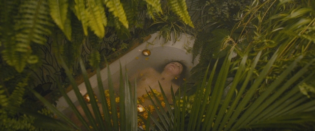 Wide shot frame from The Diary of a Teenage Girl — water, person, human face