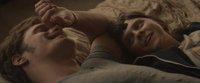 Wide shot frame from The Diary of a Teenage Girl — bed, hand, shirt