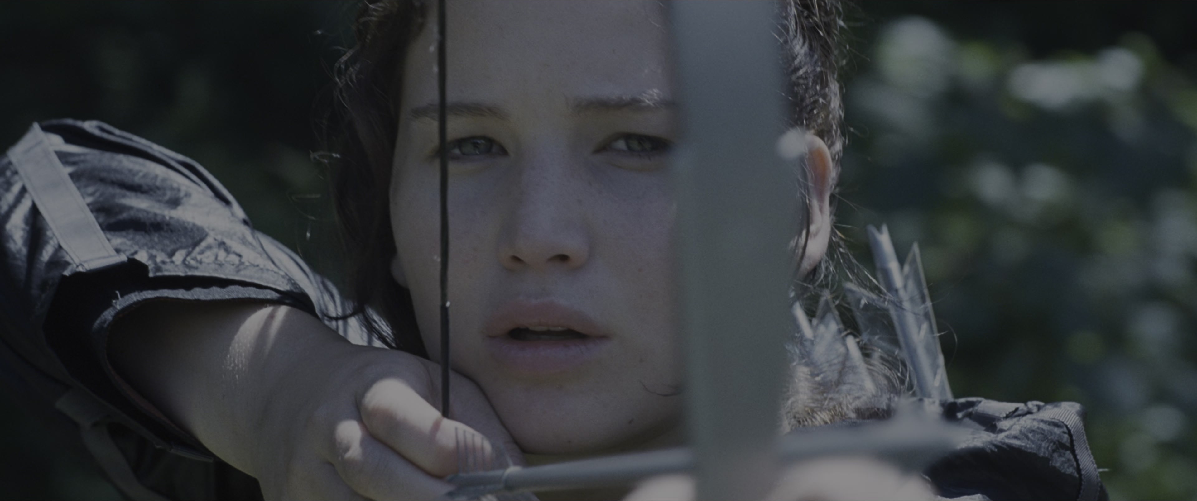 The Hunger Games (2012), close, 2.39:1 — film still