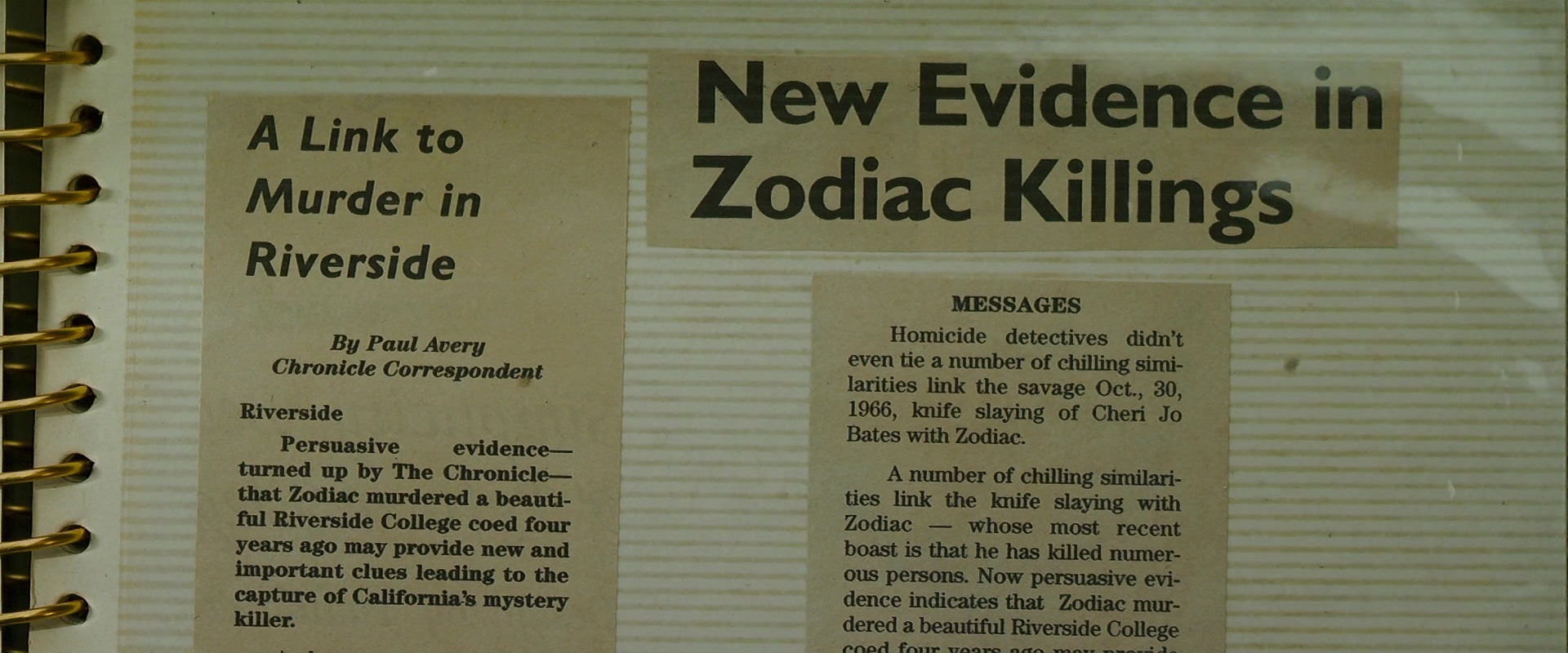 Zodiac (2007), unknown, 2.40:1 — film still