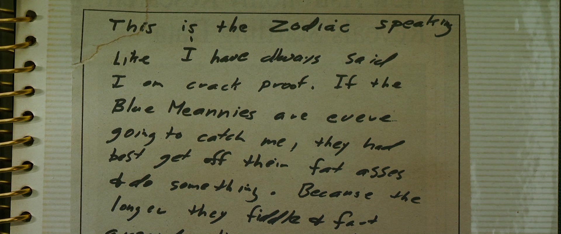 Zodiac (2007), wide, 2.40:1 — film still