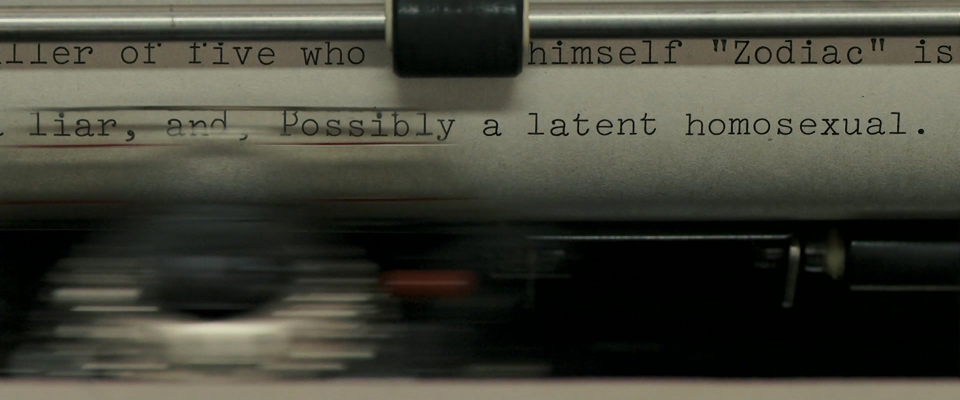 Zodiac (2007), unknown, 2.40:1 — film still