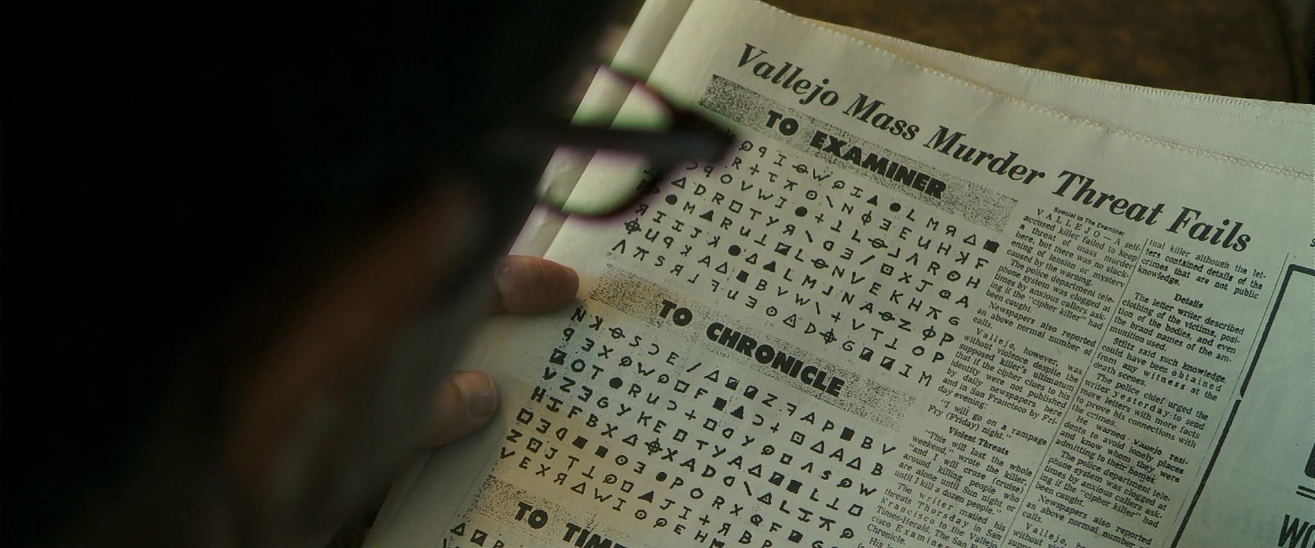 Zodiac (2007), unknown, 2.40:1 — film still