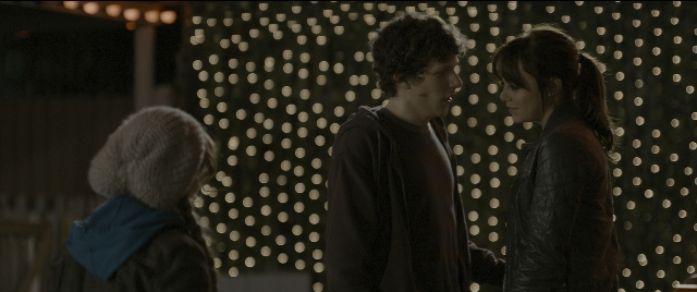 Wide shot frame from Zombieland — standing, dialogue, person