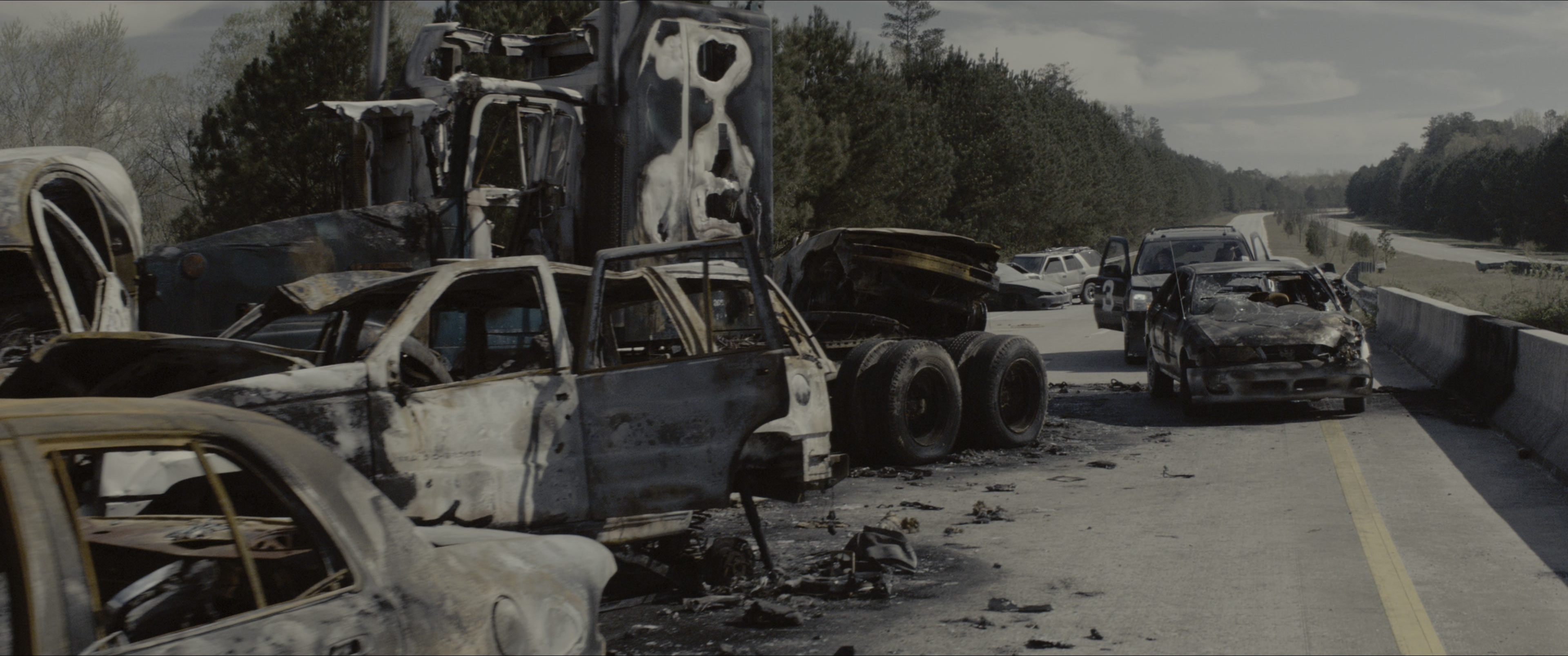 Zombieland (2009), wide, 2.39:1 — film still