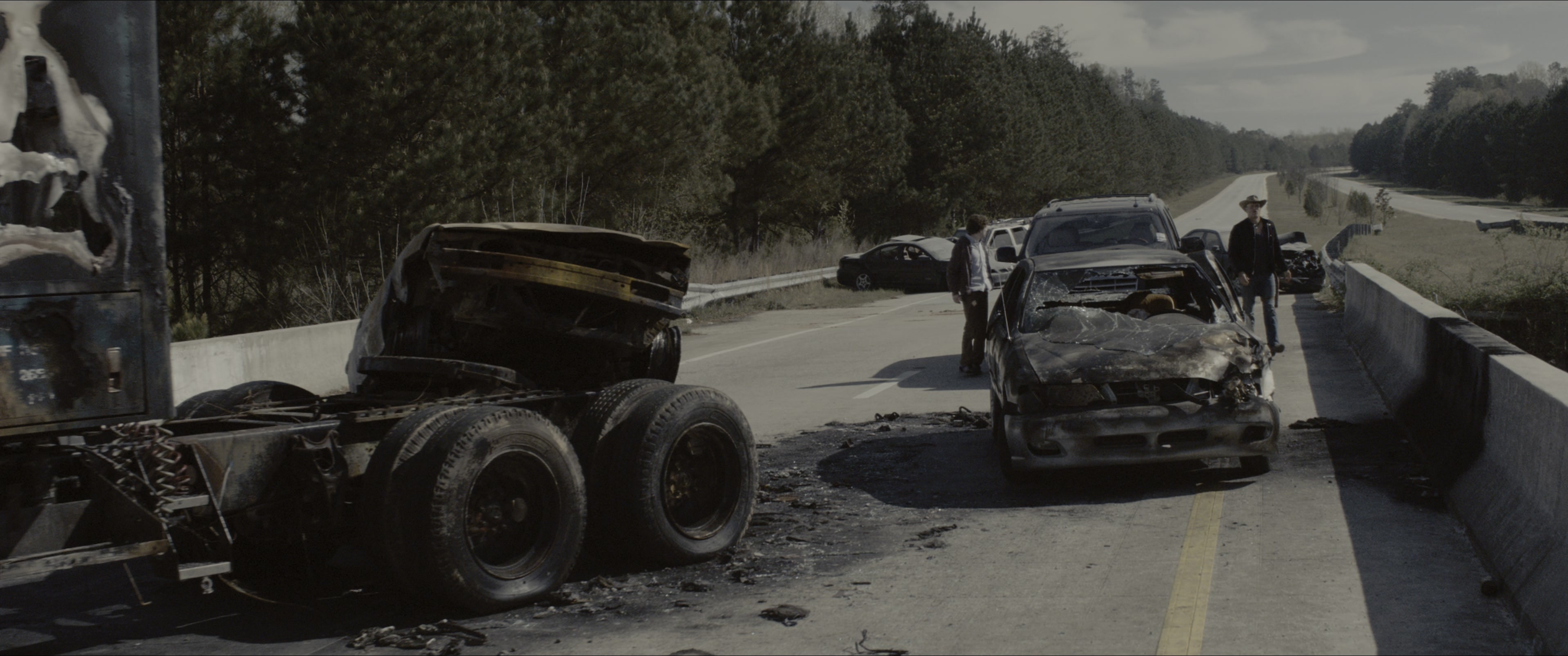 Zombieland (2009), wide, 2.39:1 — film still