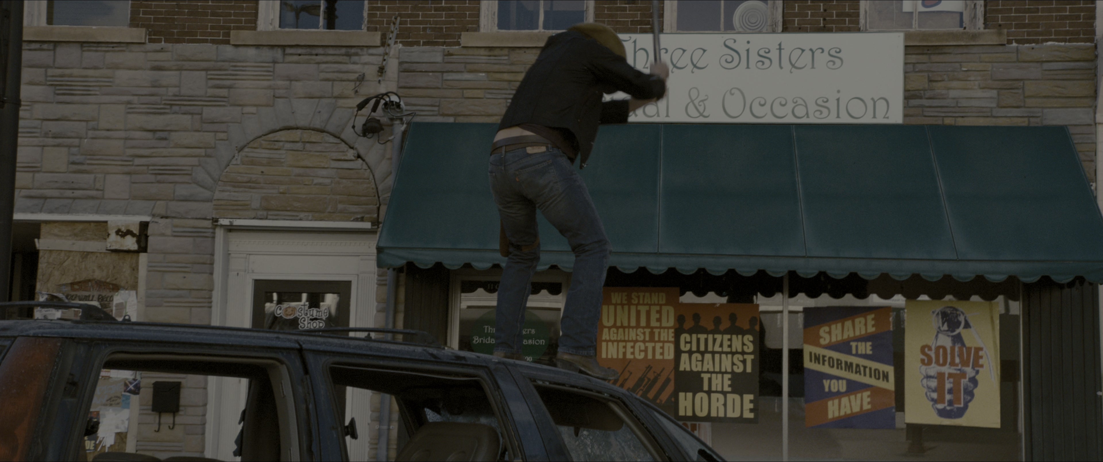 Zombieland (2009), wide, 2.39:1 — film still