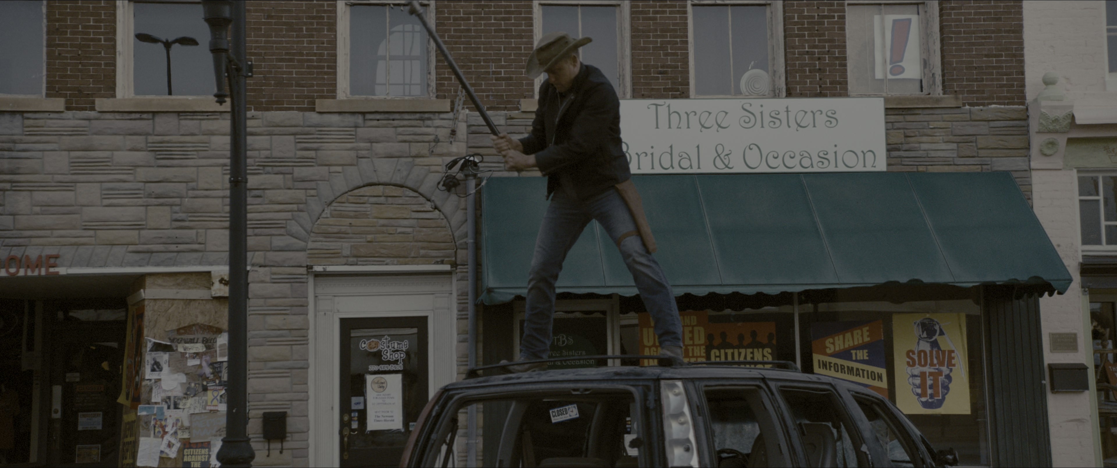 Zombieland (2009), wide, 2.39:1 — film still